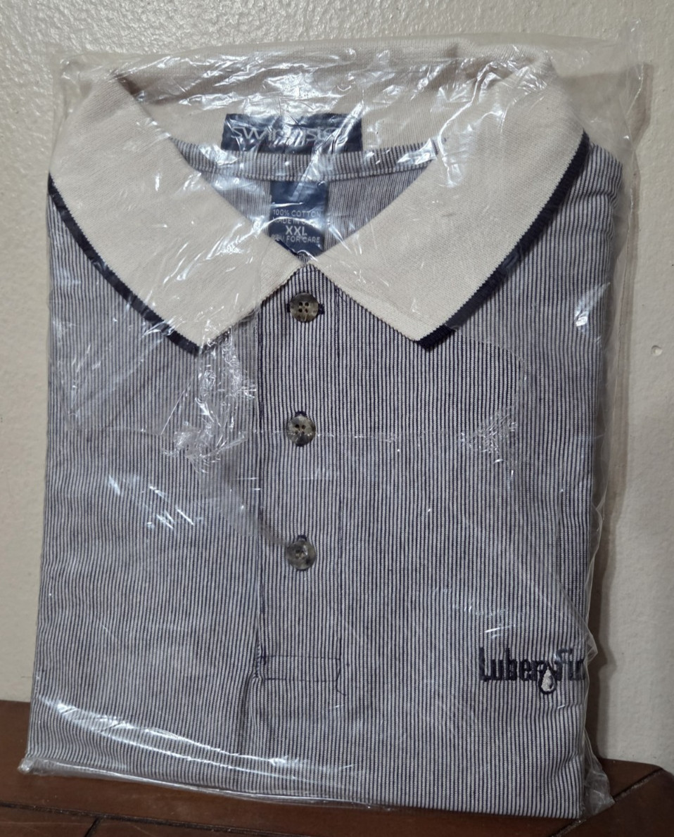 Rare Vintage 80\'s Collared Swingster Mens Luber Finer Polo Shirt XXL NOS Rare Vintage 80\'s Collared Swingster Mens Luber Finer Polo Shirt XXL NOS