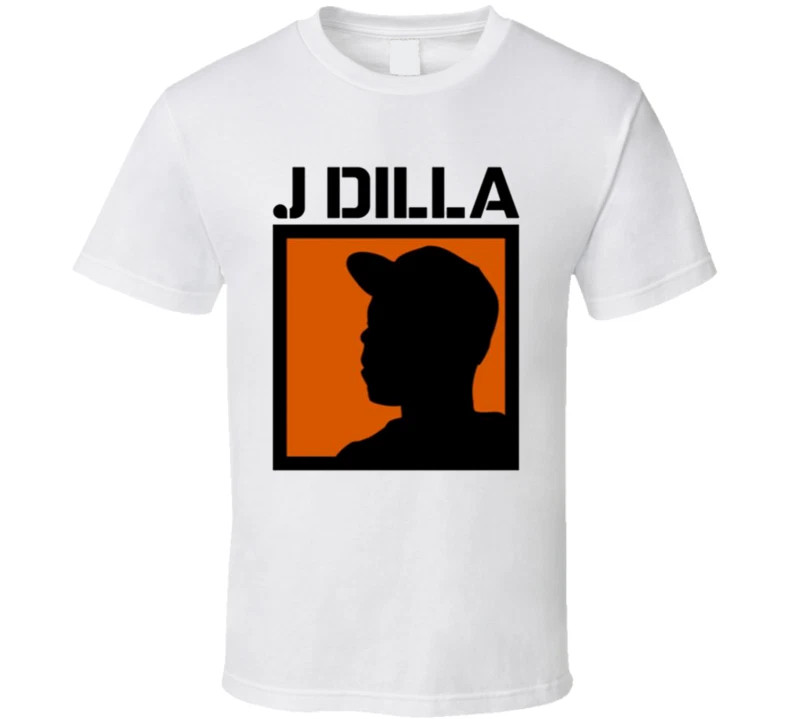 Hot J Dilla Rapper Heavy Cotton S-5XL White T Shirt CC002