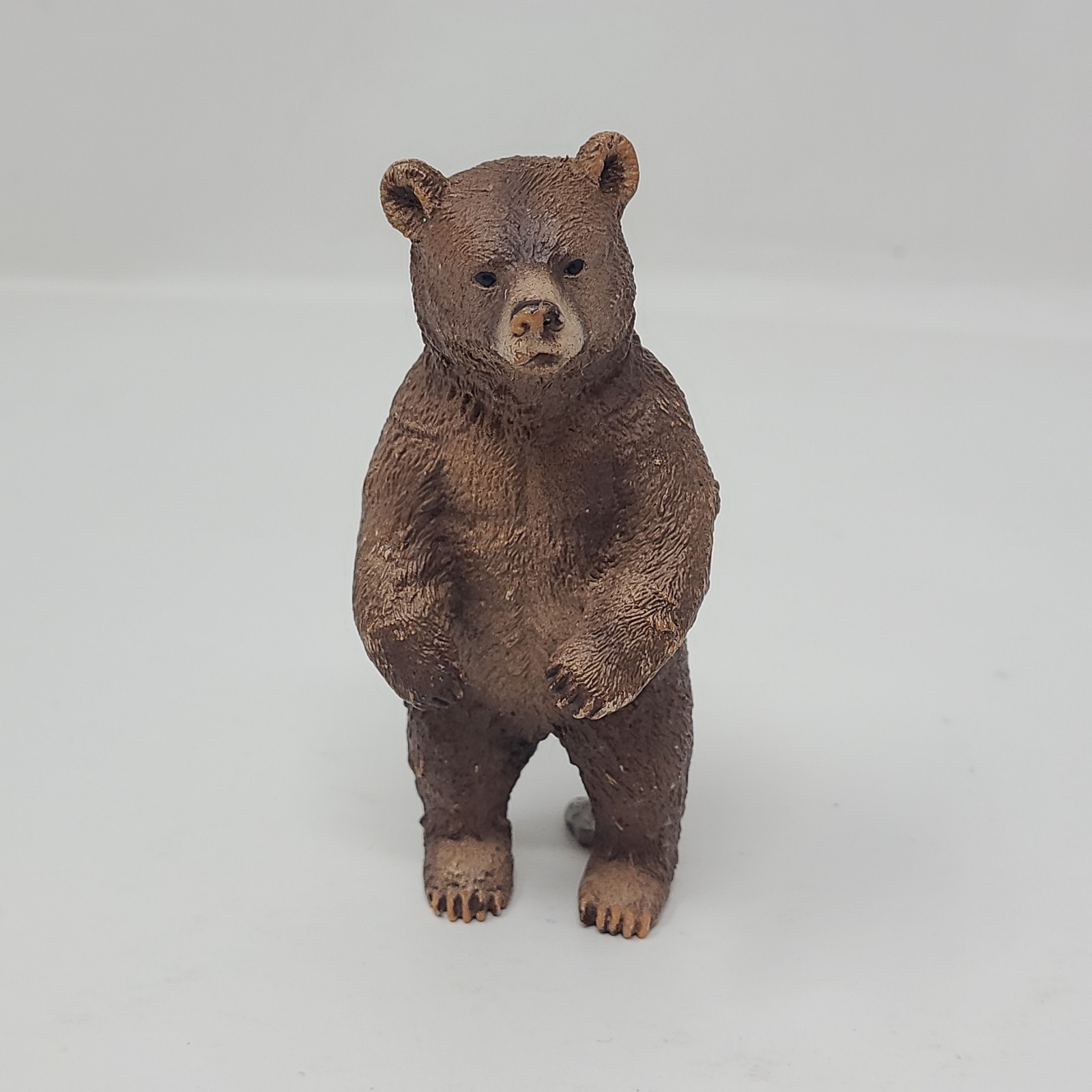 2012 Schleich 14686 Standing Grizzly Bear Brown Retired