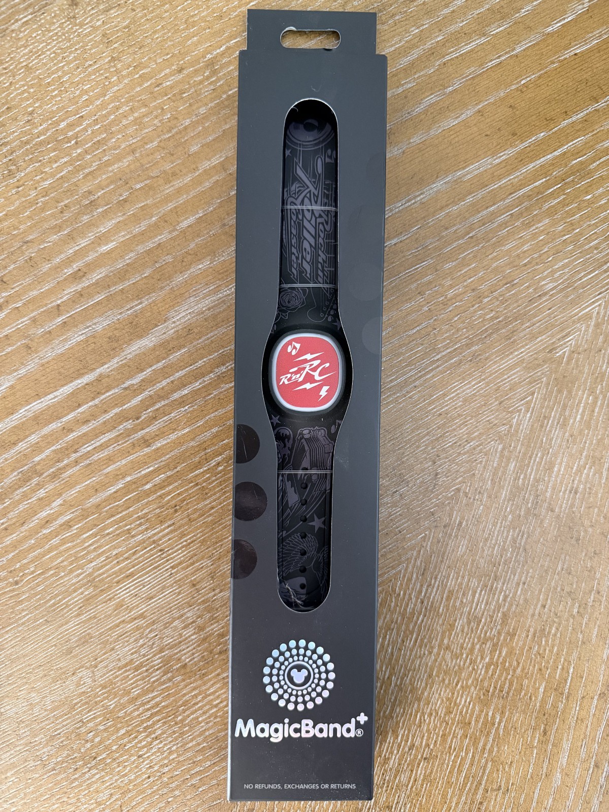 Disney Rock \'N\' Roller Coaster Aerosmith MagicBand+ NEW UNLINKED Retired