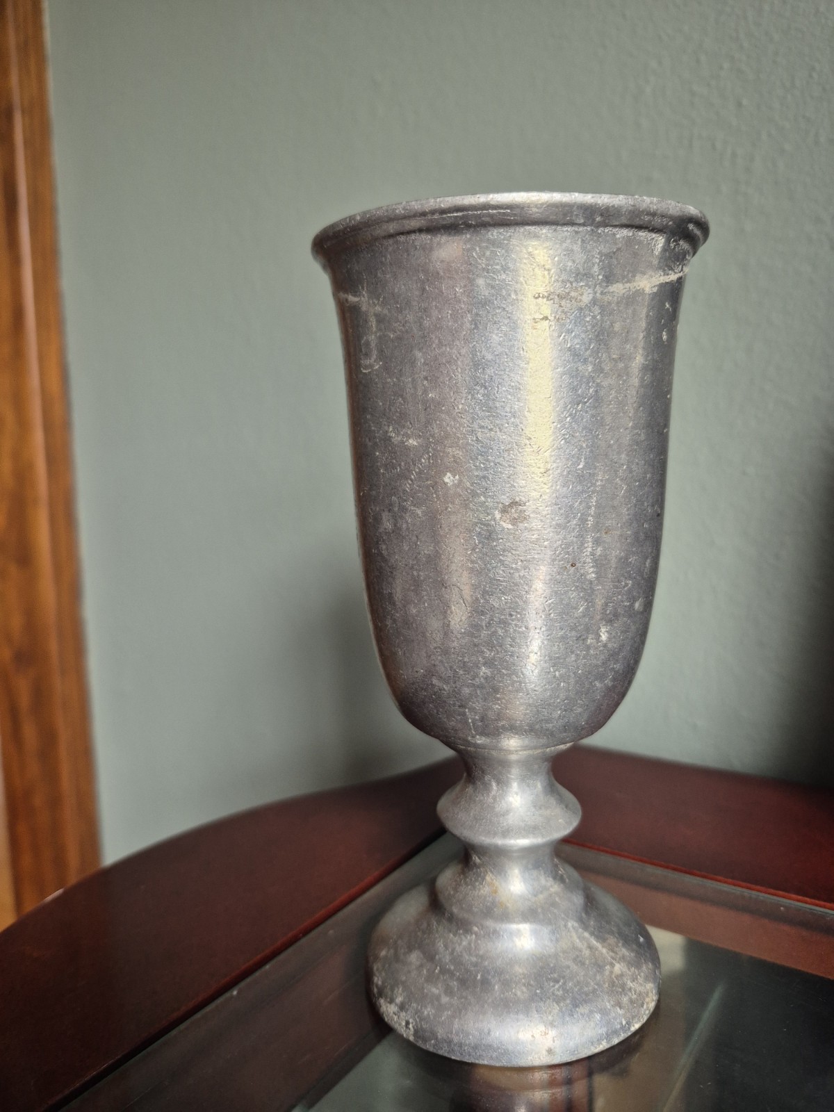 Wilton Pewter Goblet Collectible Metalware Marked USA Wilton Pewter Goblet Collectible Metalware Marked USA