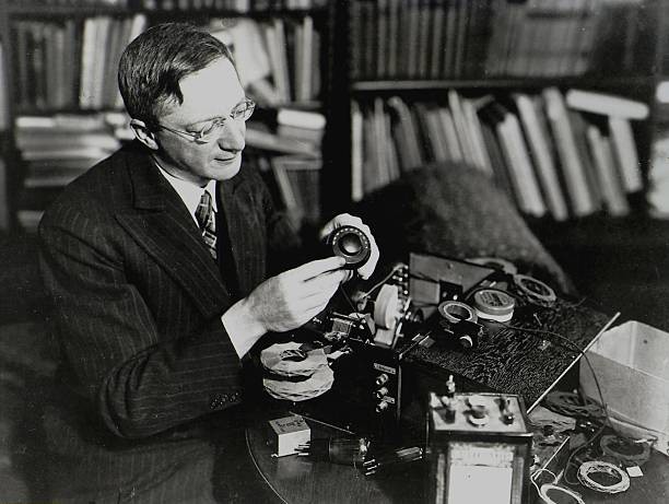 Alfred Doeblin Alfred Doblin Doctor Writer Portrait on the Radio 1929 Old Photo