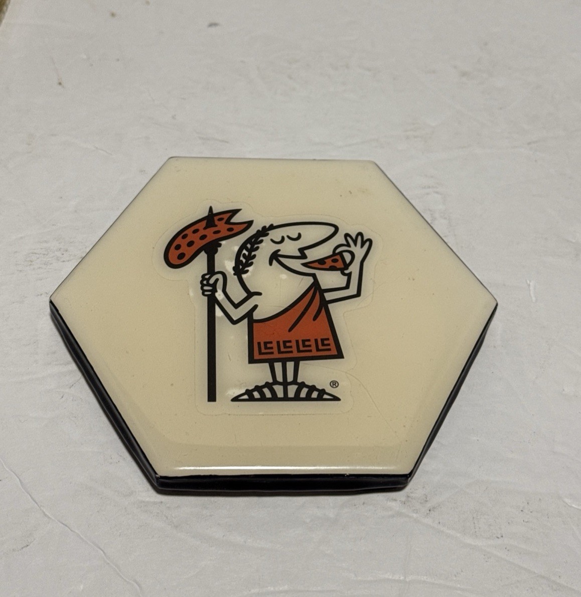 Vintage Little Caesar Coaster