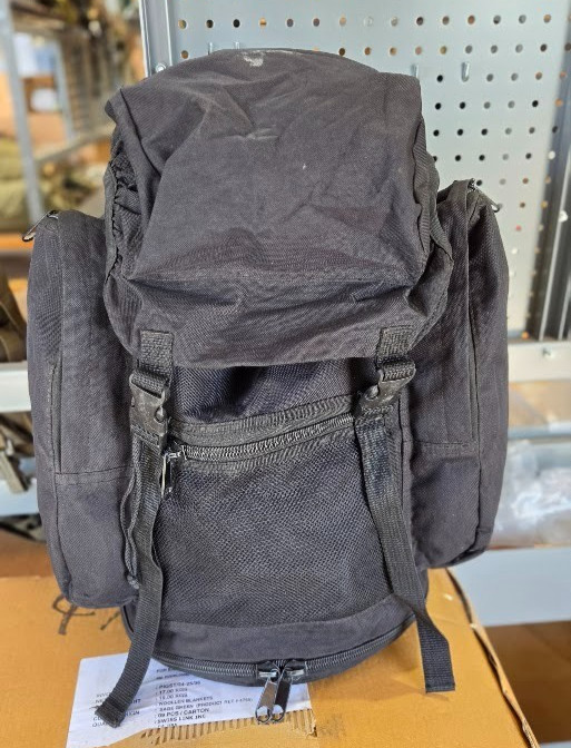 British Army Field Pack Black Rucksack Bergen Backpack 30L