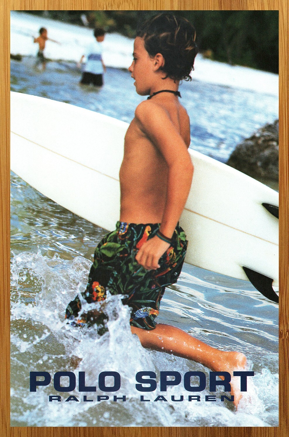 1999 Polo Sport Vintage Print Ad/Poster Fashion Clothing Apparel Surfing Art