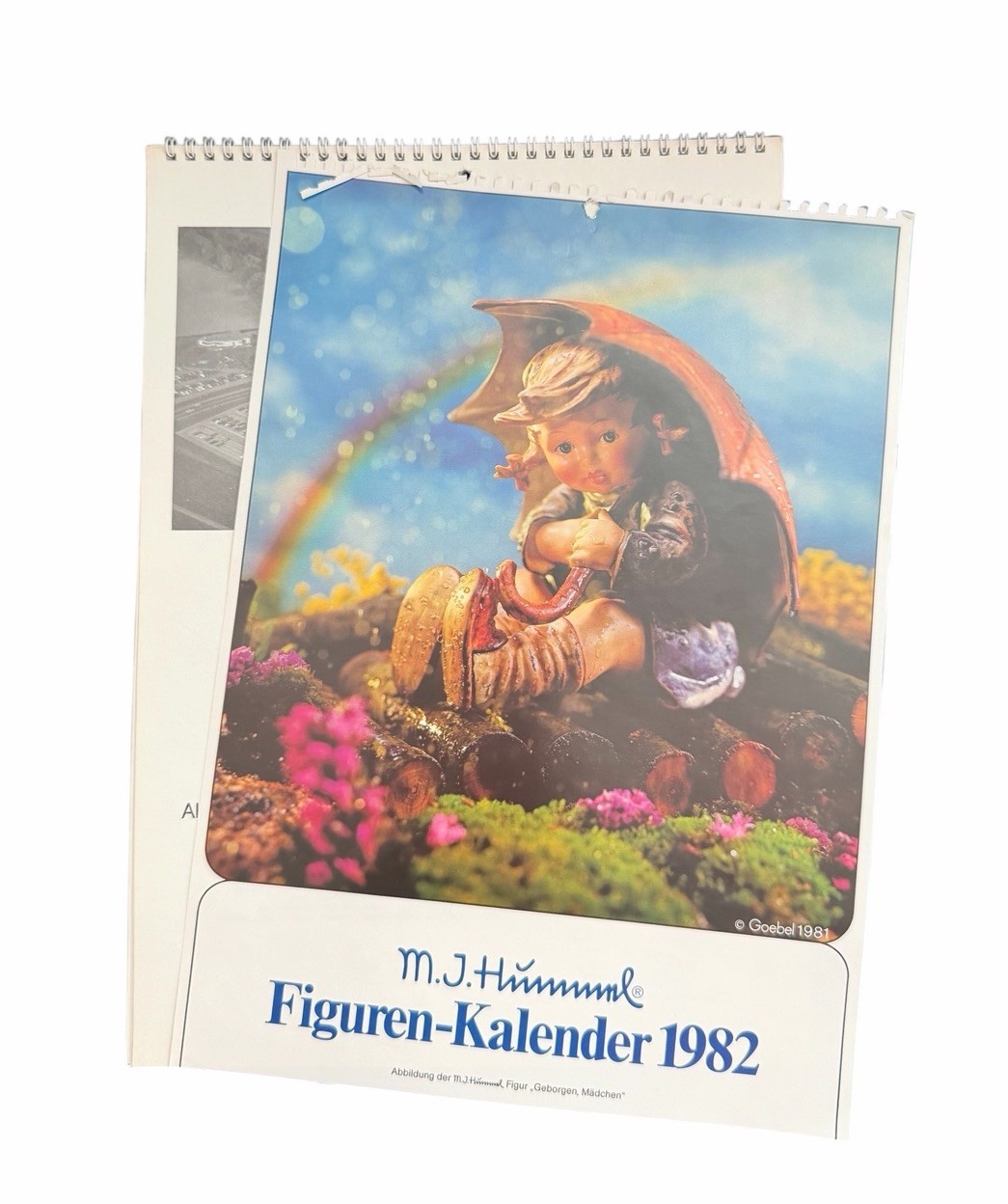Vintage 1982 M.J. Hummel Goebel Figuren Kalender Calendar German Language Vintage 1982 M.J. Hummel Goebel Figuren Kalender Calendar German Language
