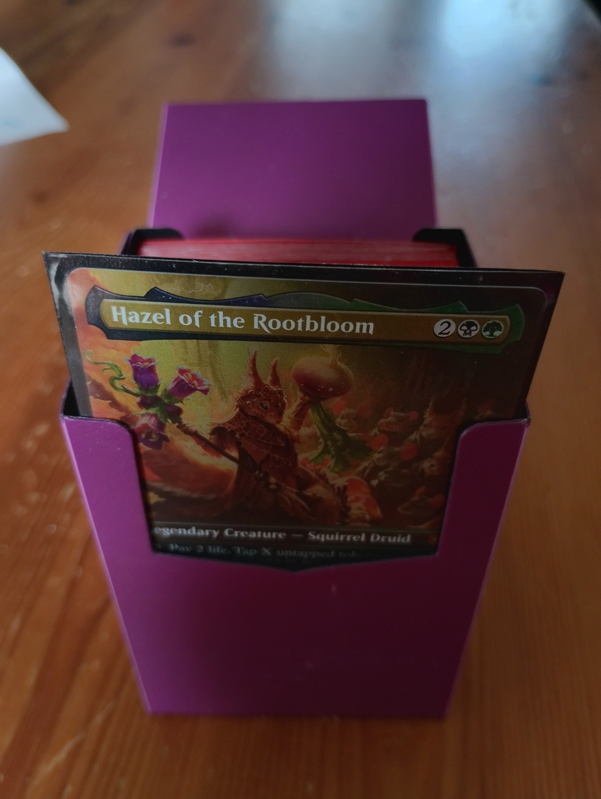 Squirreled Away Commander Deck Magic the Gathering Bloomburrow MTG Sleeved Squirreled Away Commander Deck Magic the Gathering Bloomburrow MTG Sleeved