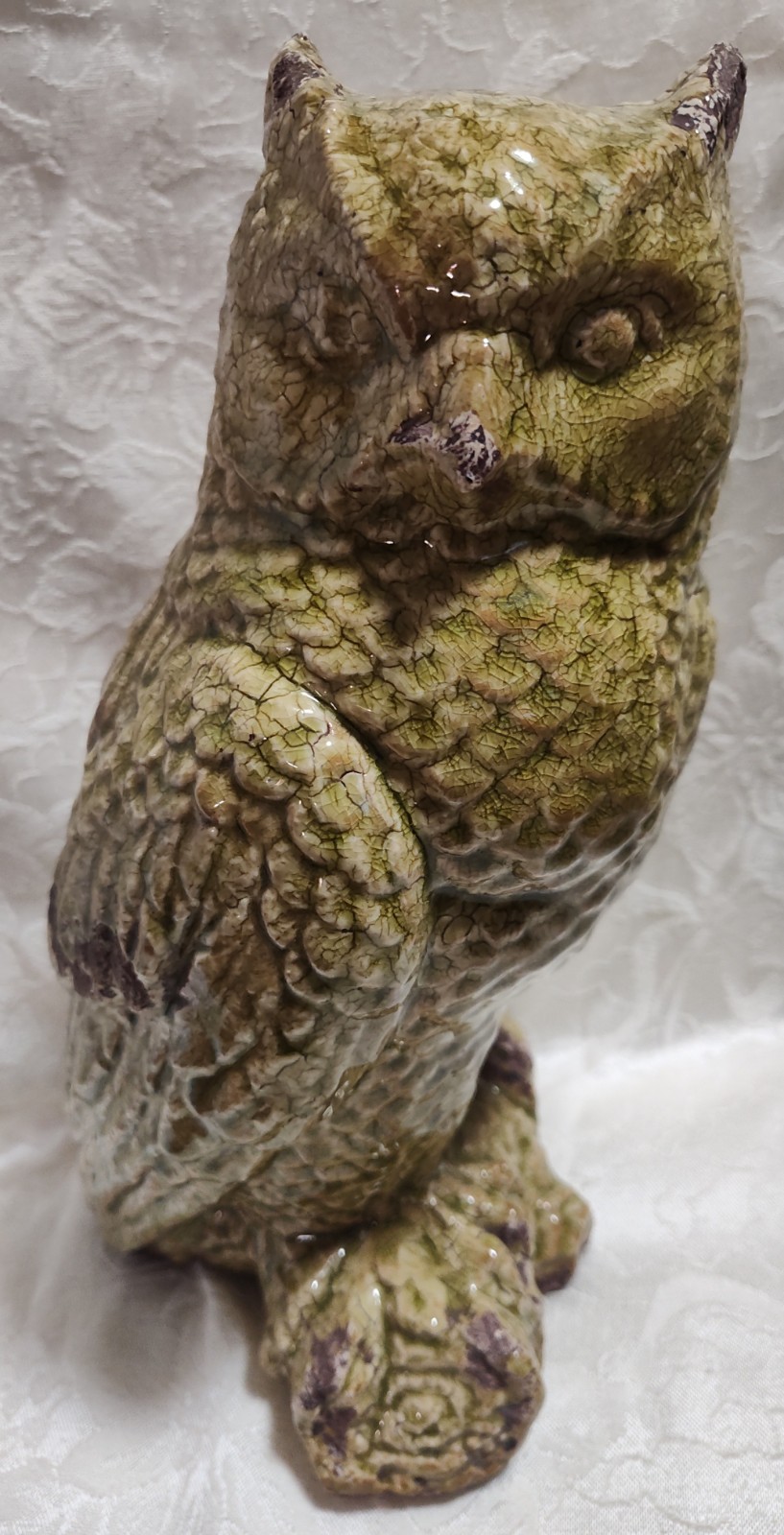 Vintage Green Ceramic Pottery and Natural Clay Art 11\