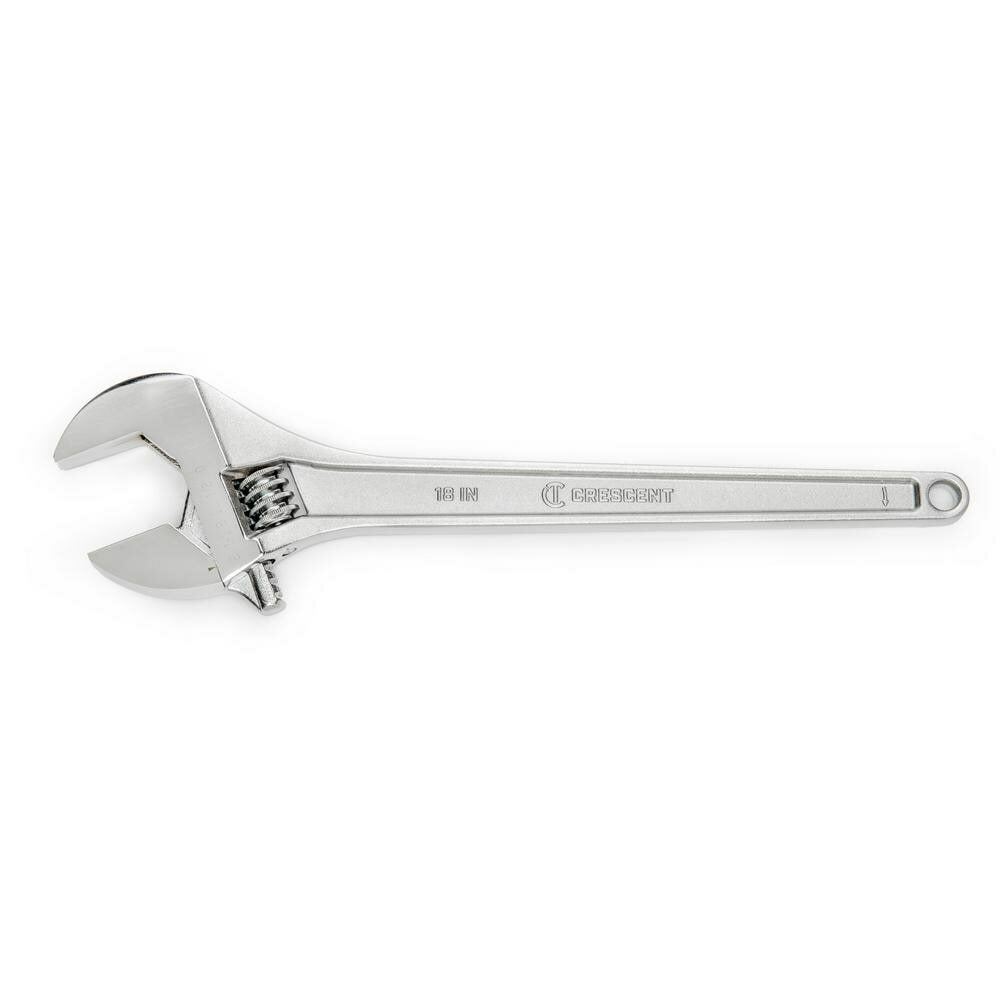 adjustable wrench 18 in. large jaw knurl hex tapered handle home repair shop new adjustable wrench 18 in. large jaw knurl hex tapered handle home repair shop new