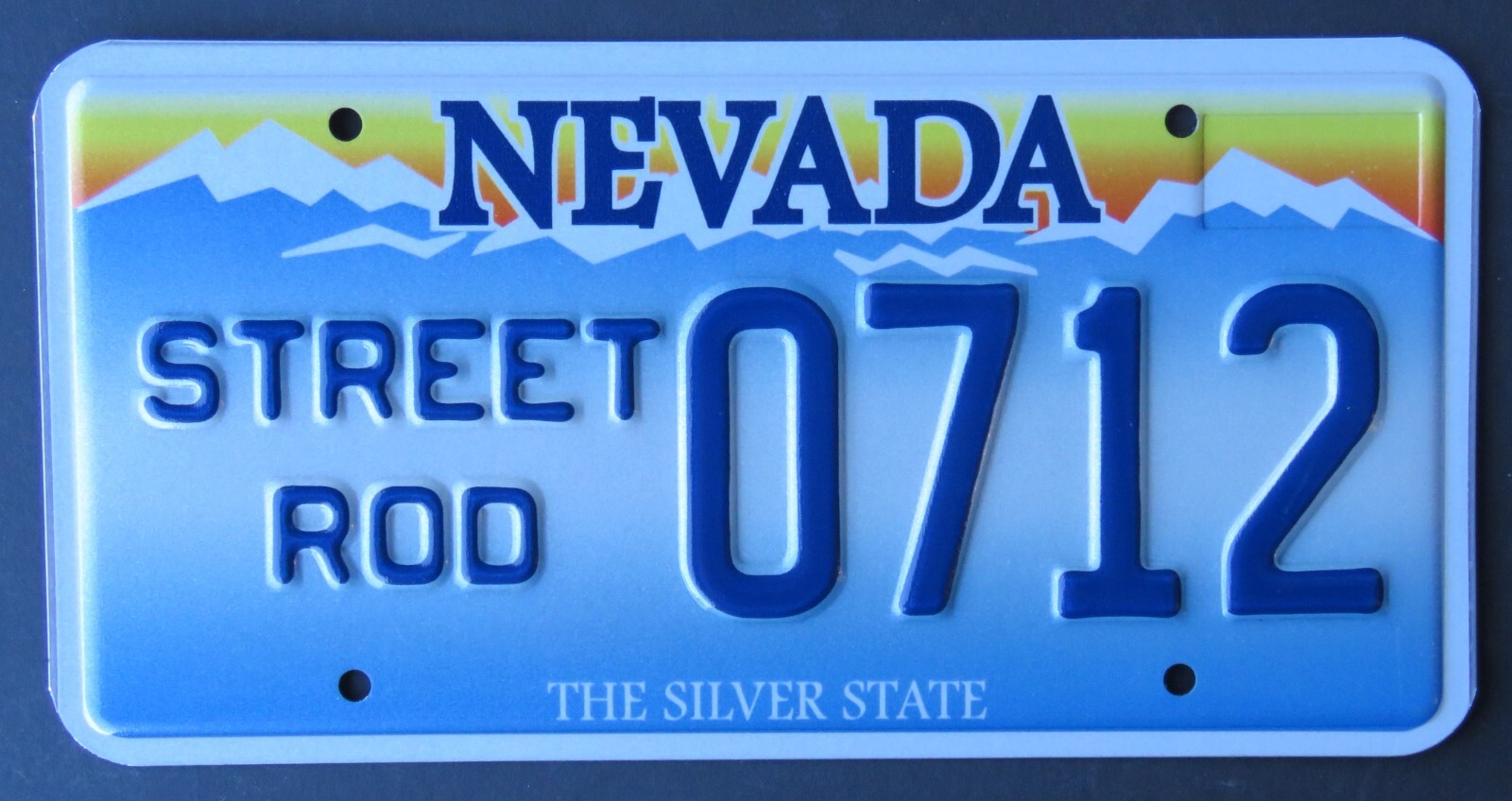 NEVADA  STREET ROD / HISTORIC  license plate  2010    RANDOM NUMBER  single plat