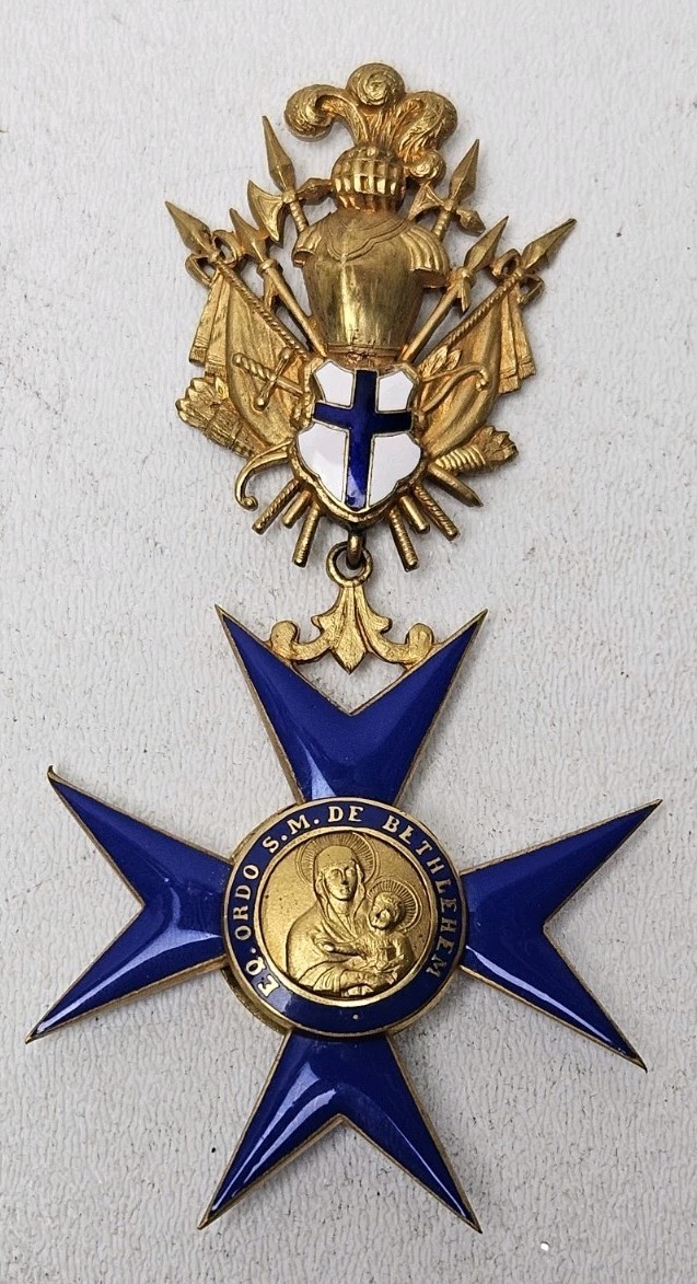 An Order Of Our Lady Of Bethlehem, Military Division, Grand Officer, C. 1920