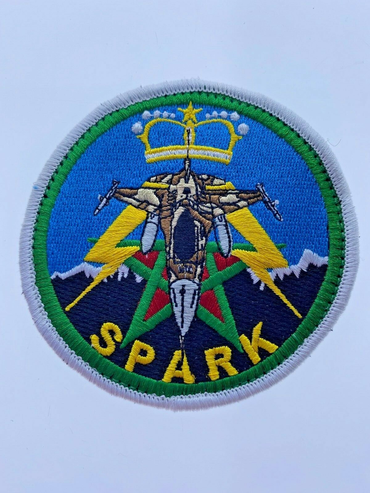 NEW- MOROCCAN AF SPARK PATCH - 3.5\