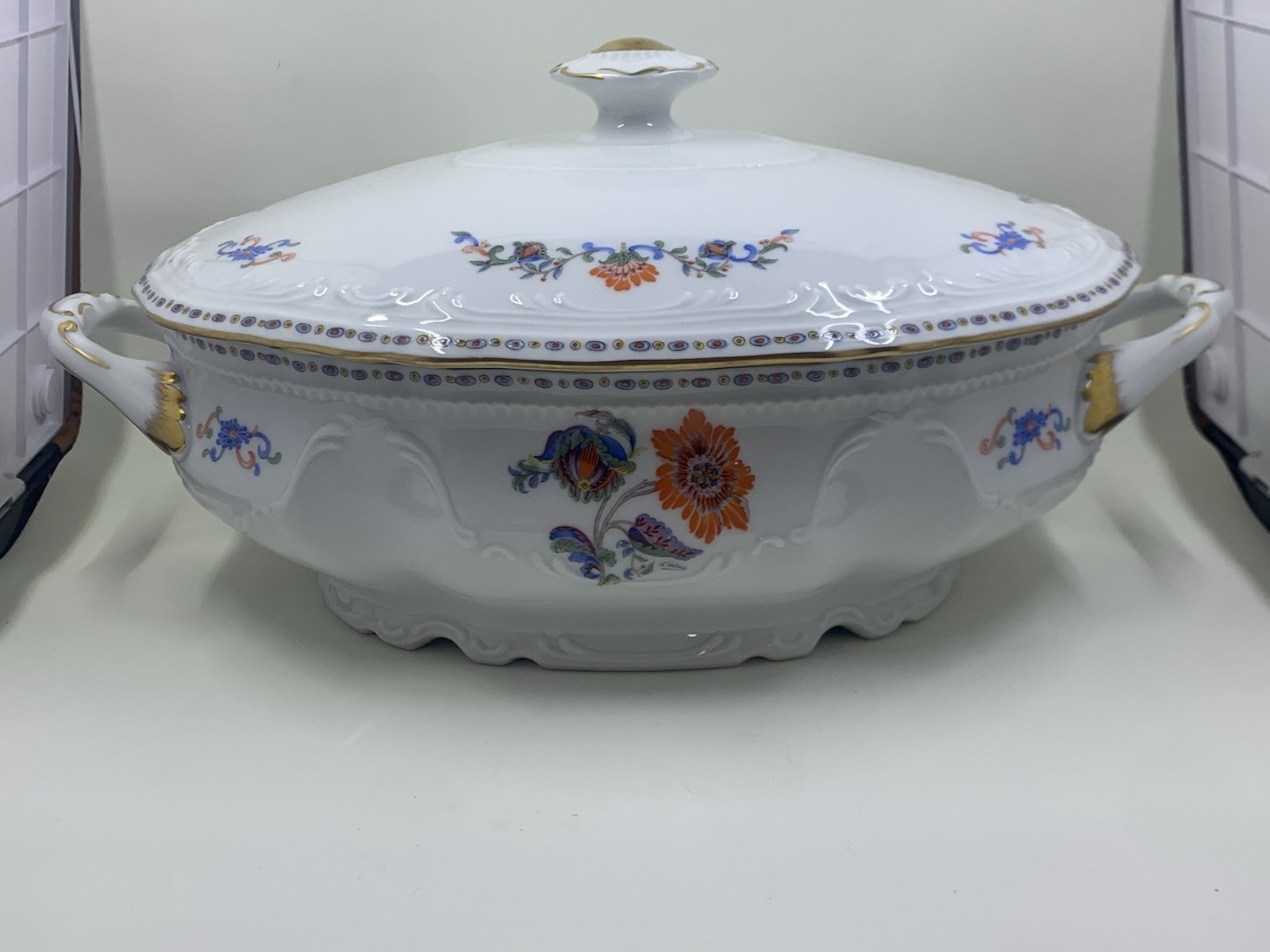 Limoge Persan Rogue Large Lidded Tureen