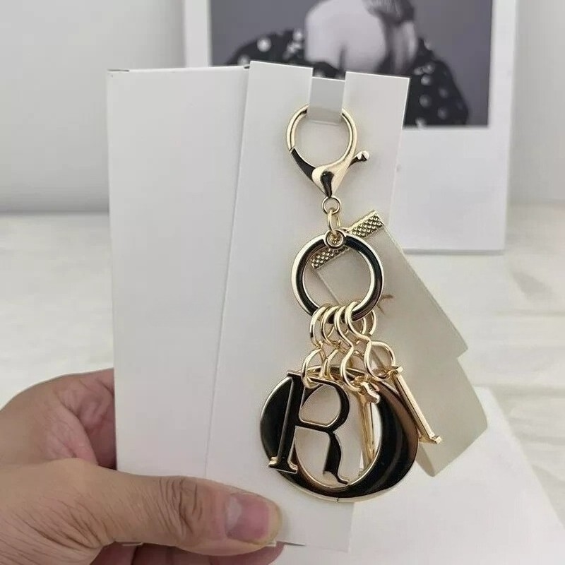 2026 Yellow Key Chain Bag Charm