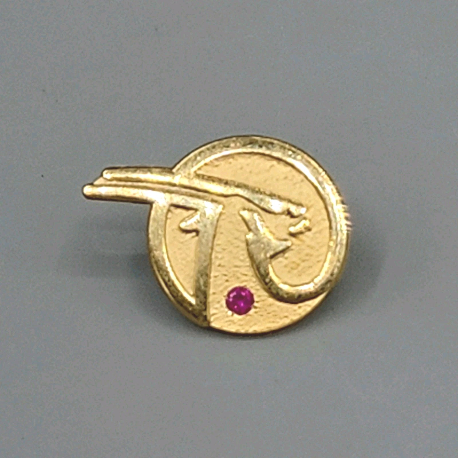 Vintage McDonnell Douglas Corporate Employee Service Lapel Pin - 24K Gold Plated