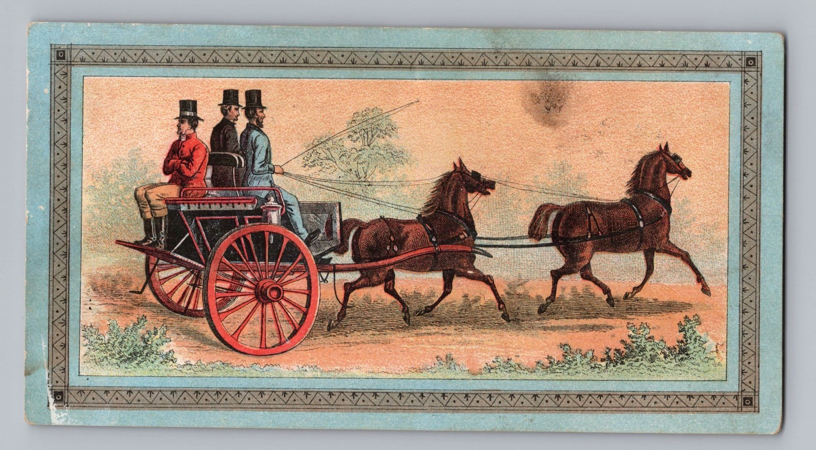 1880's Trade Card Trévere