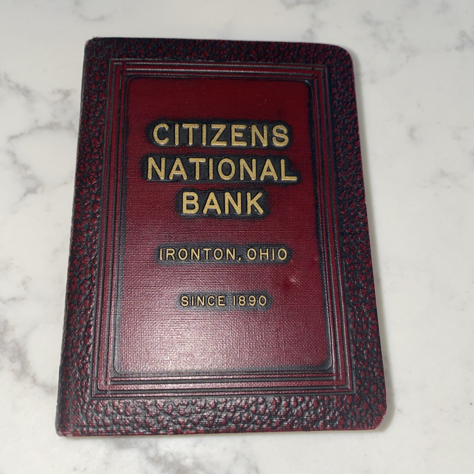 Citizens National Bank Ironton Ohio Bank Collectors Item 4