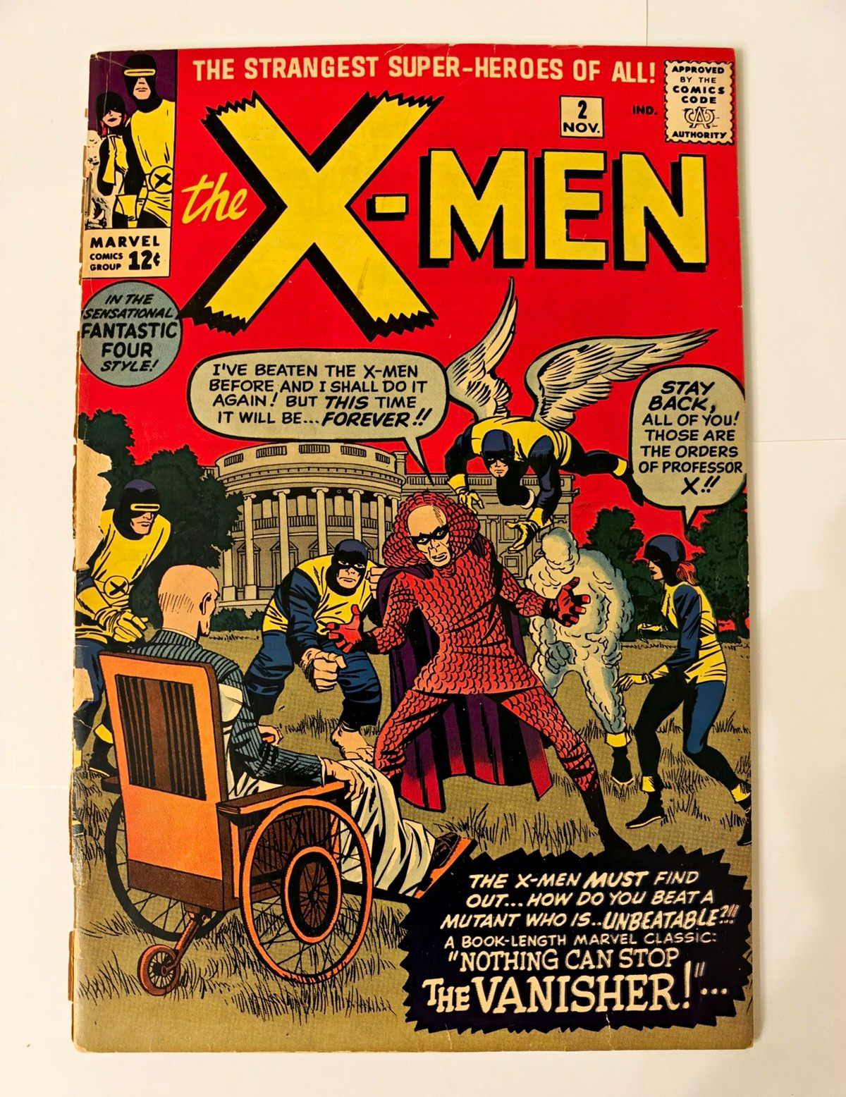  X-Men #2 (1963) 1st Professor X CVR