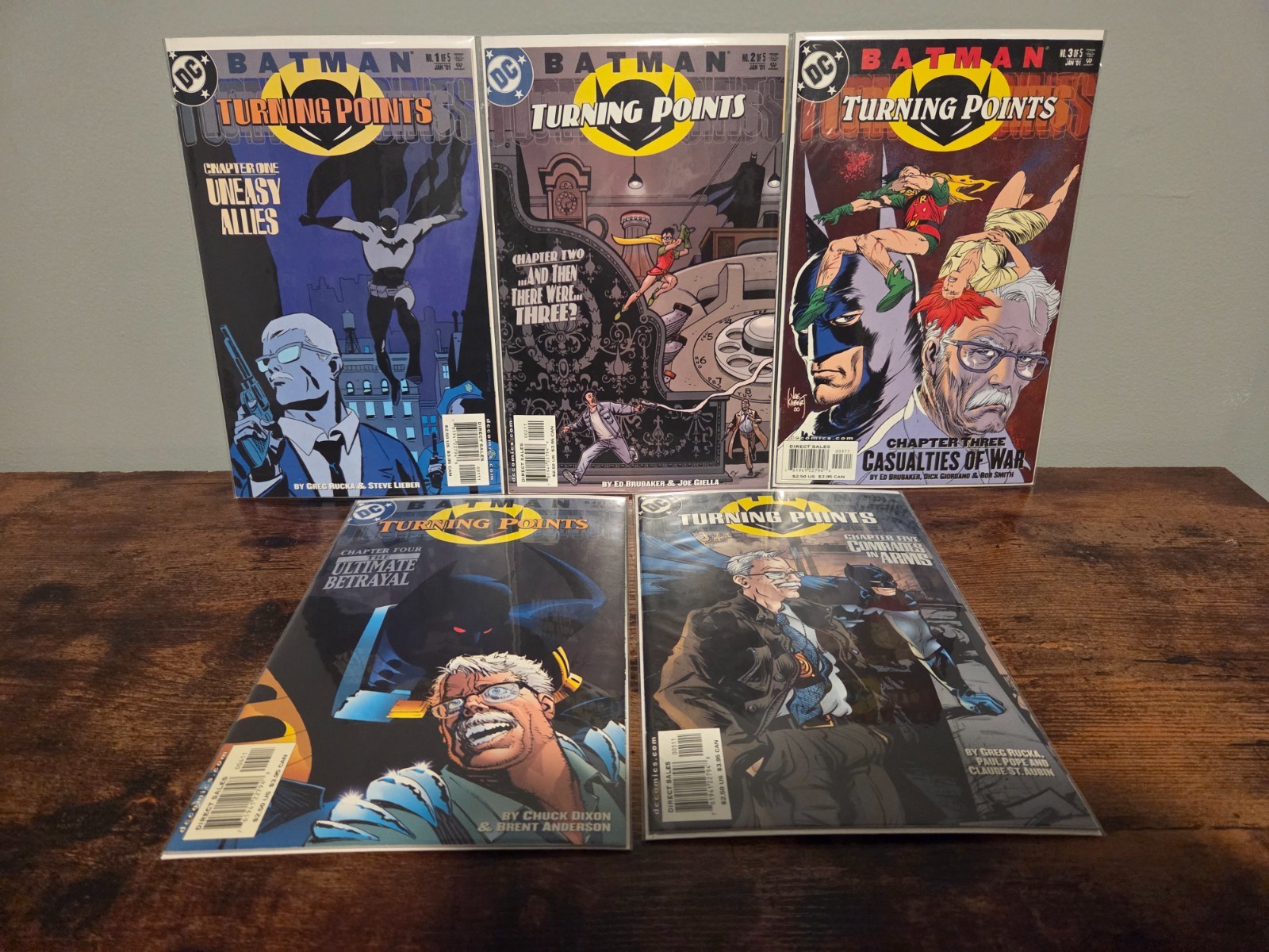 Batman: Turning Points #1 - 5 (Jan 2001, DC) 5 part series Complete set