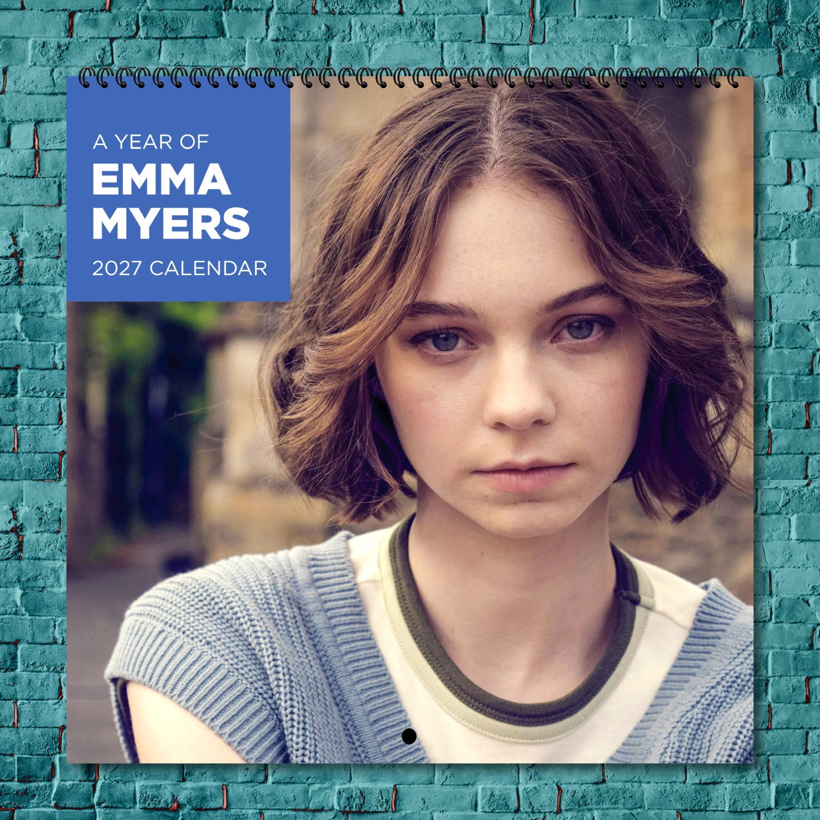 Emma Myers  2027 Wall Calendar 12 Month Celebrity Photo Fan Collectible