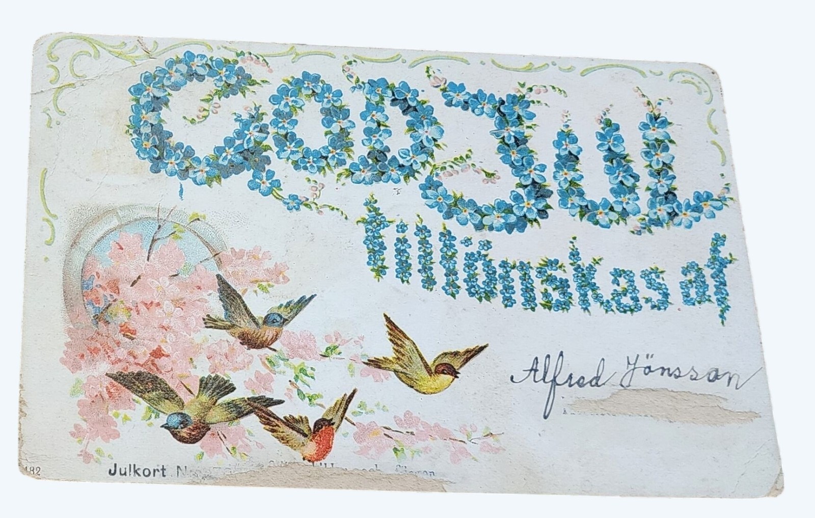 Vintage 1908 Swedish \