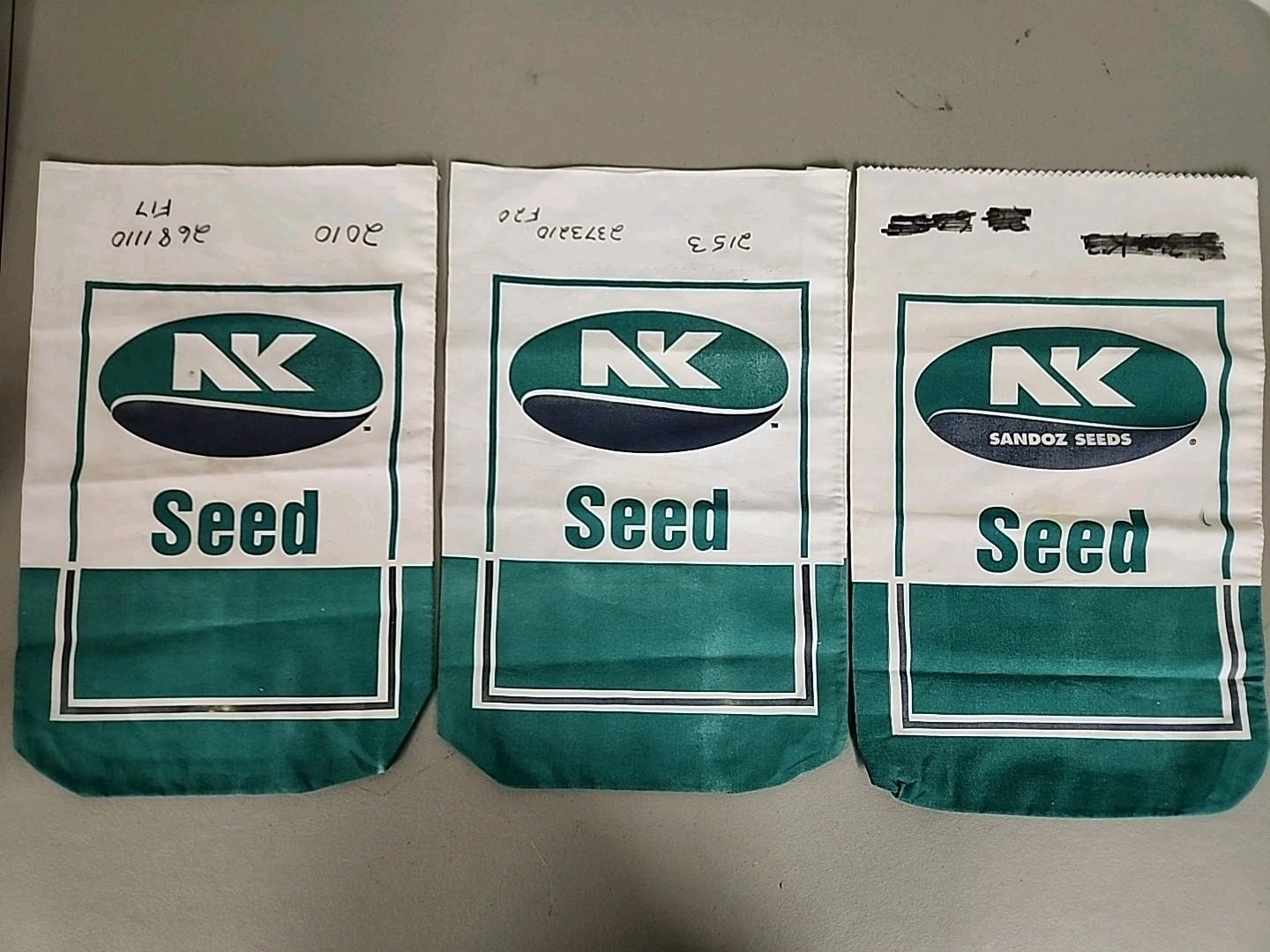 3x Northrup King Seed Cloth Bag Minneapolis MN