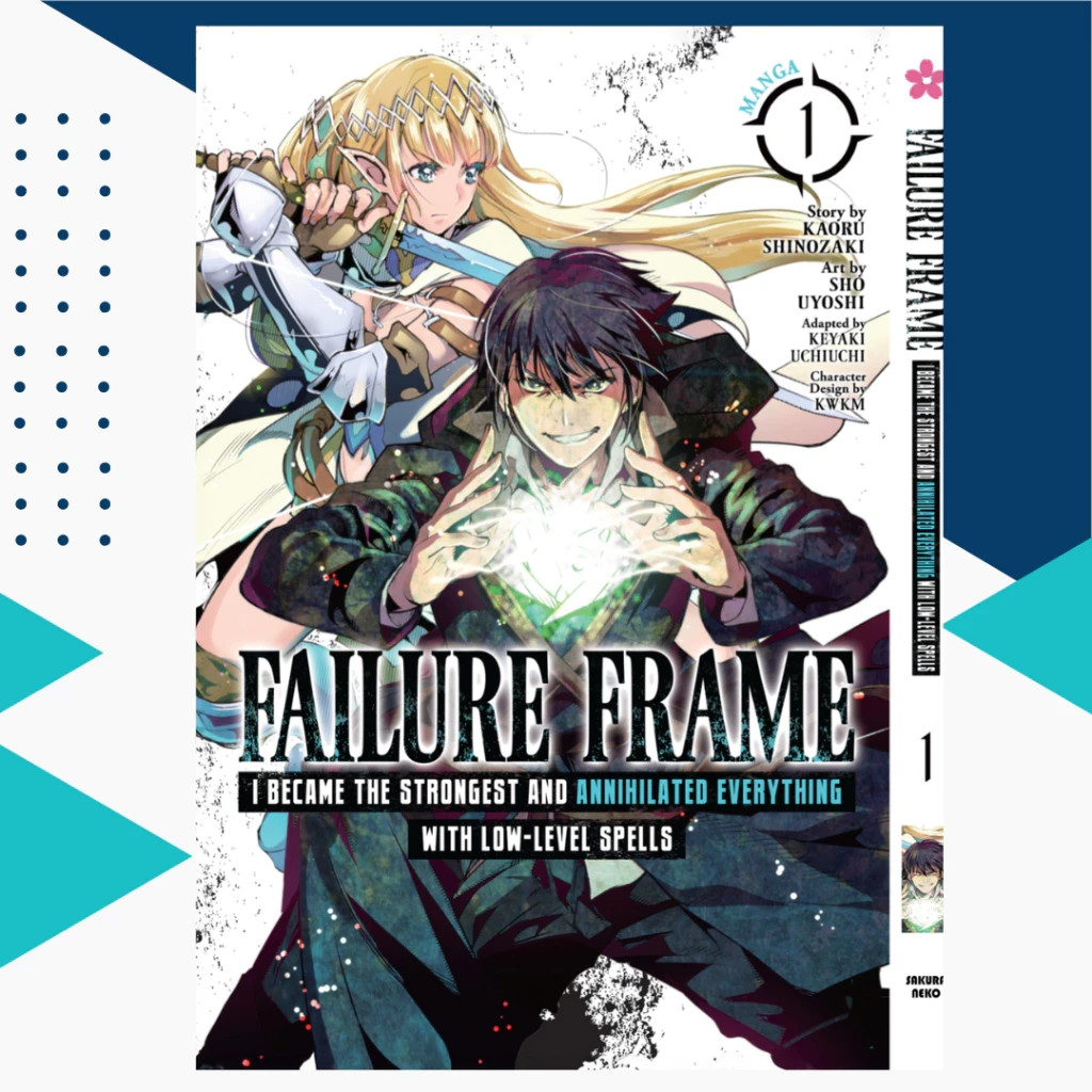 Failure Frame Manga Vol. 1-9 by Kaoru Shinozaki Single Set English Version Comic