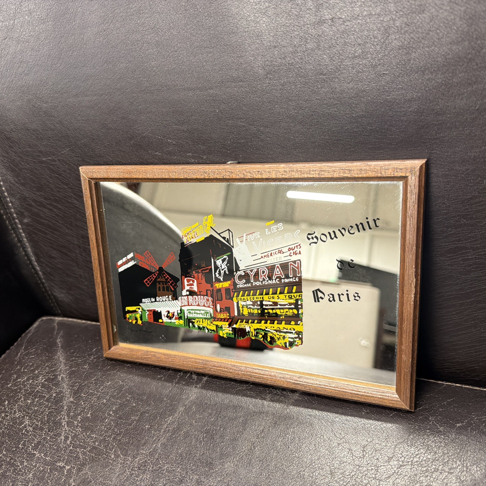 Souvenir Reverse Glass by Guy Roblot Co.