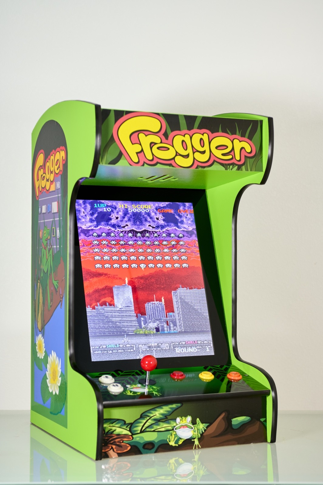Doc and Pies Arcade Factory Tabletop Arcade - 516 Games (Green) Doc and Pies Arcade Factory Tabletop Arcade - 516 Games (Green)