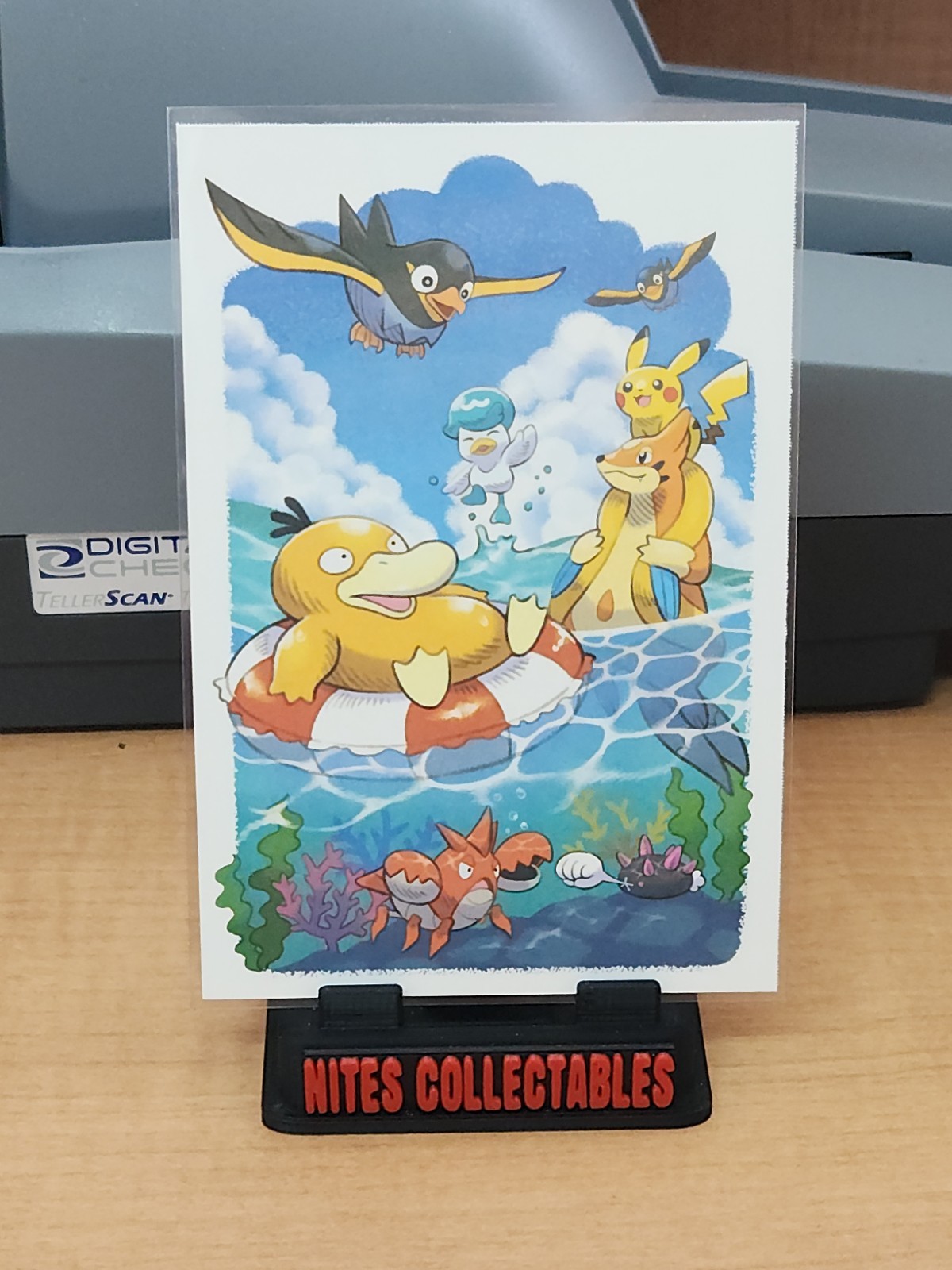 Pokémon - 2024 Psyduck Postcard - New Pokémon - 2024 Psyduck Postcard - New