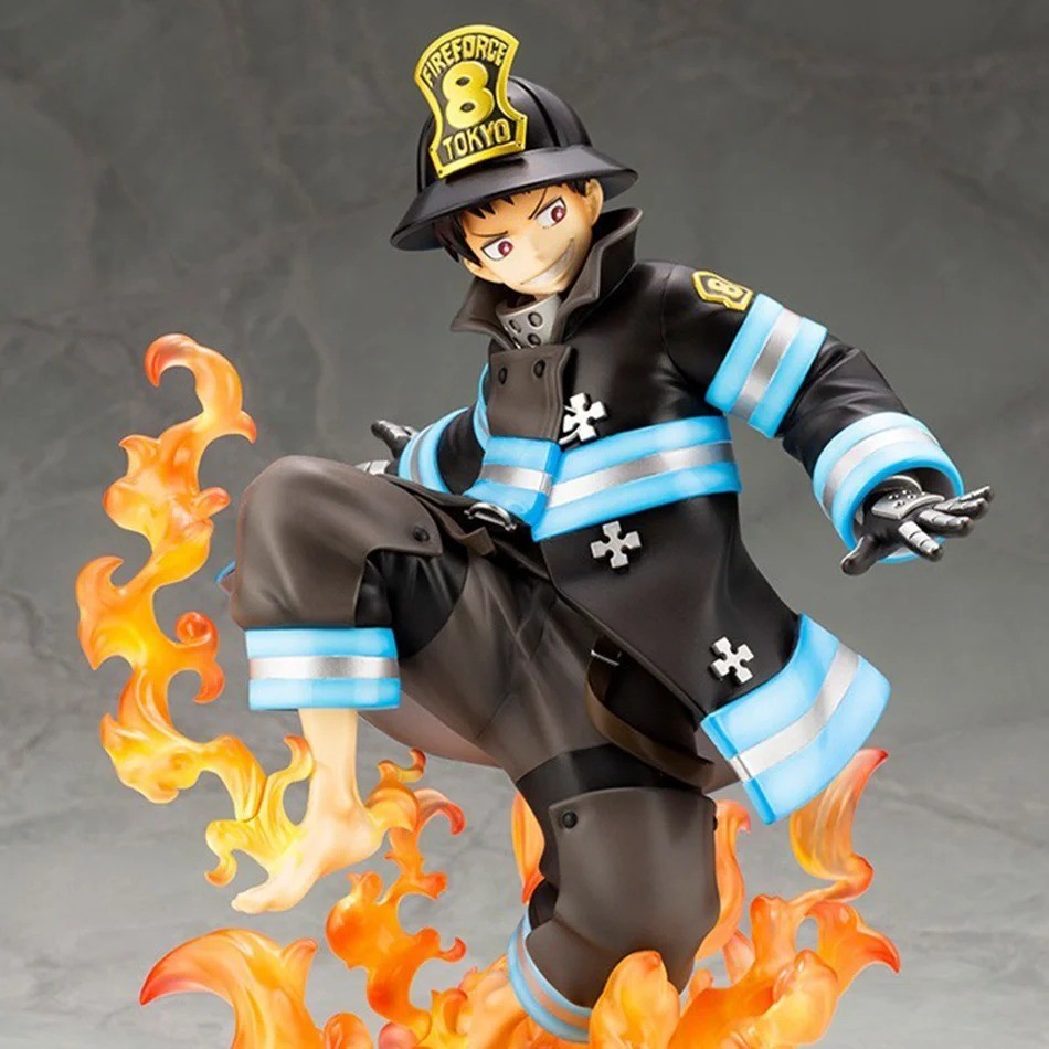 Fire Force 16CM Shinra Kusakabe Figure – Company 8 Anime PVC Statue