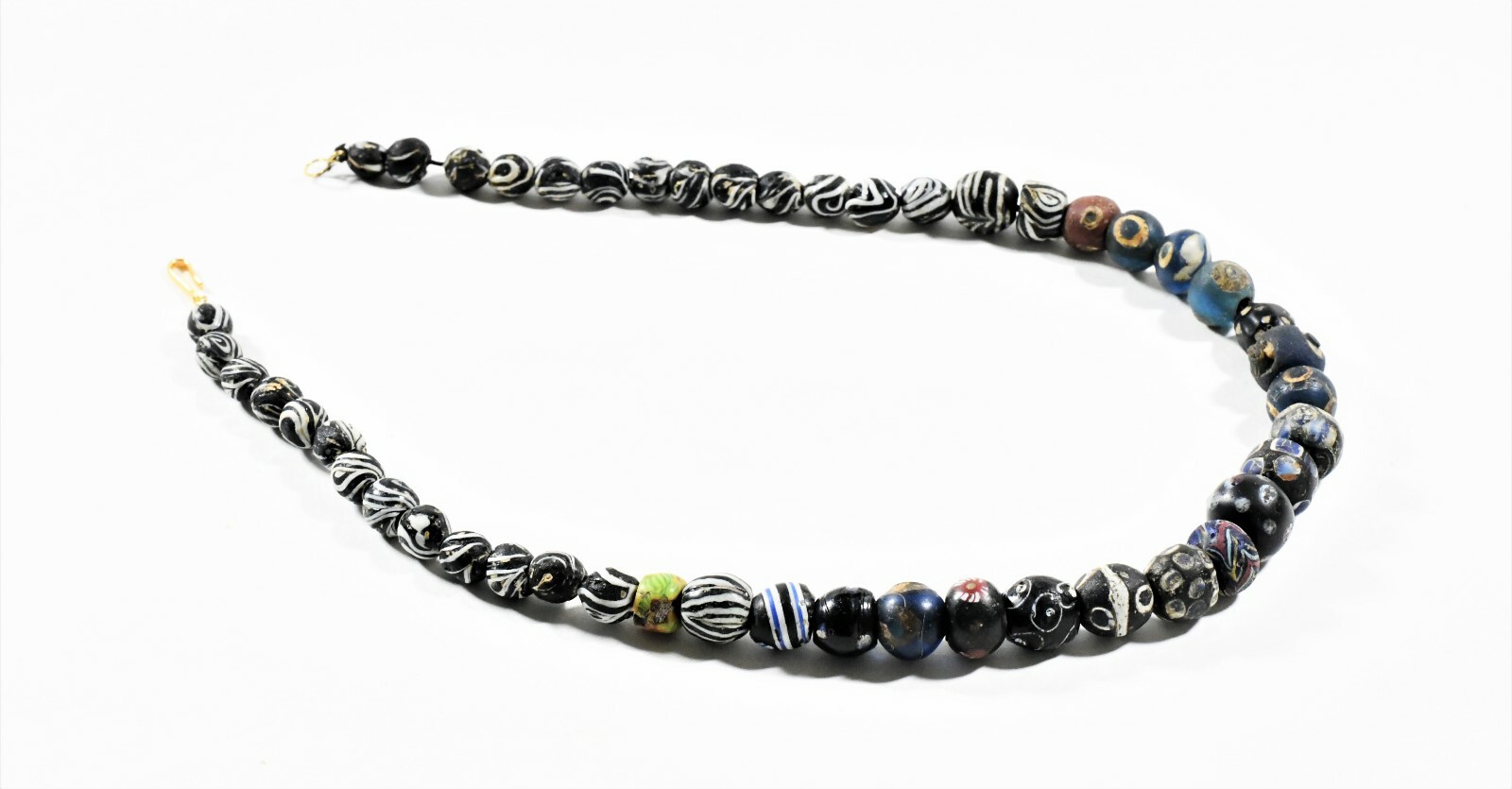 RARE ITEMS A Mediterranean Glass Eye-Bead Necklace