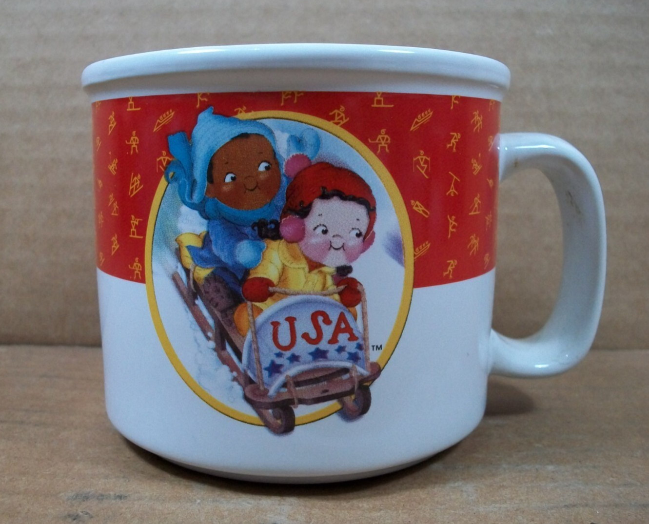 2002 Campbell\'s U.S. Olympic Soup Mug \