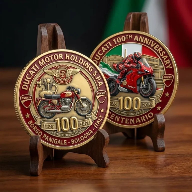 Ducati 100th Anniversary Coin