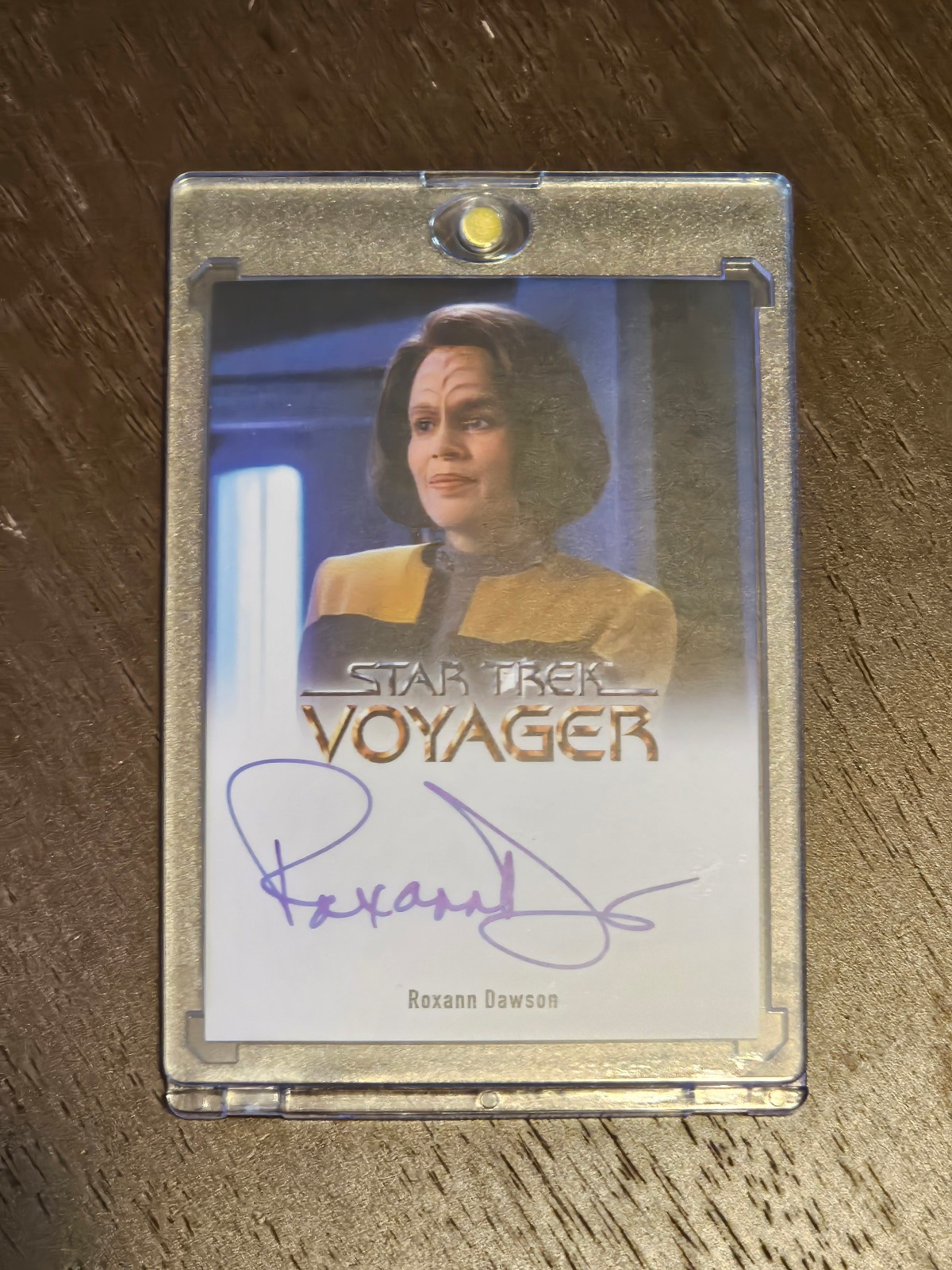 2026 Star Trek Voyager Roxann Dawson B’Elanna Torres Full Bleed Auto Scarce