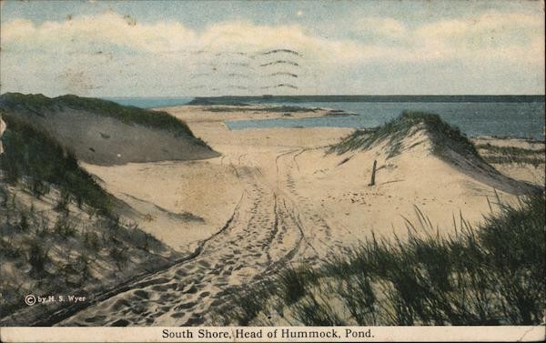 Nantucket, Massachusetts MA South Shore, Head of Hummock Pond -Smooth Hummocks Nantucket, Massachusetts MA South Shore, Head of Hummock Pond -Smooth Hummocks