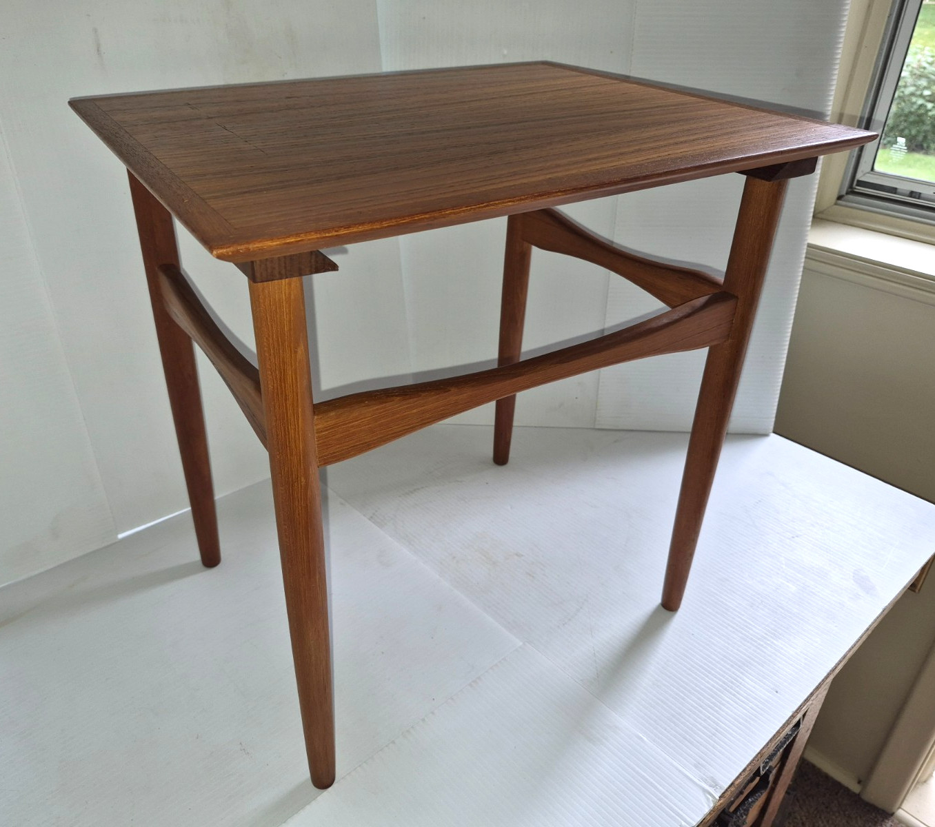 Vintage Danish Kai Kristiansen Teak MCM Nesting Table 1960s 18\