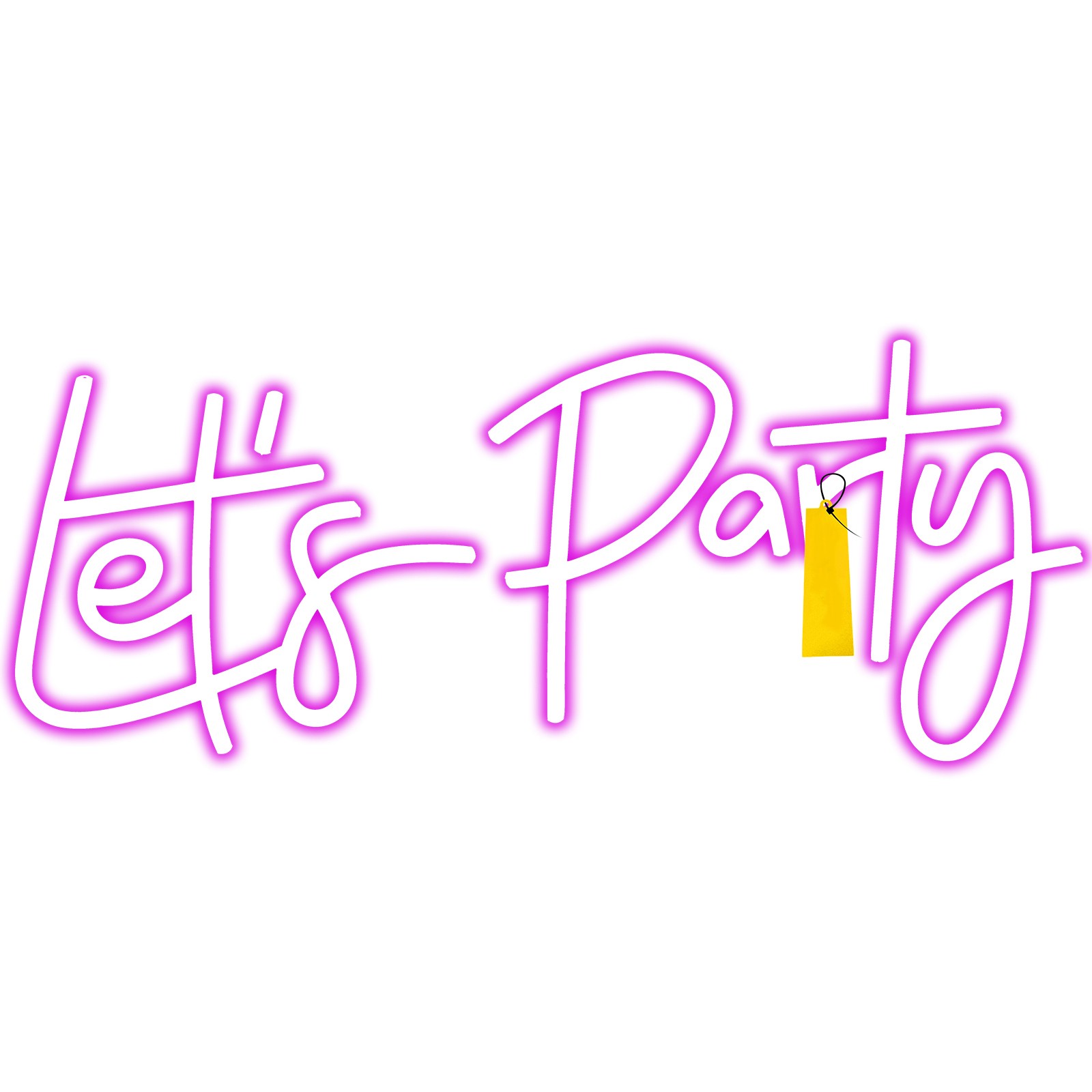 Neon Sign Let\'s Party Pink Neon Lights Signs 23\