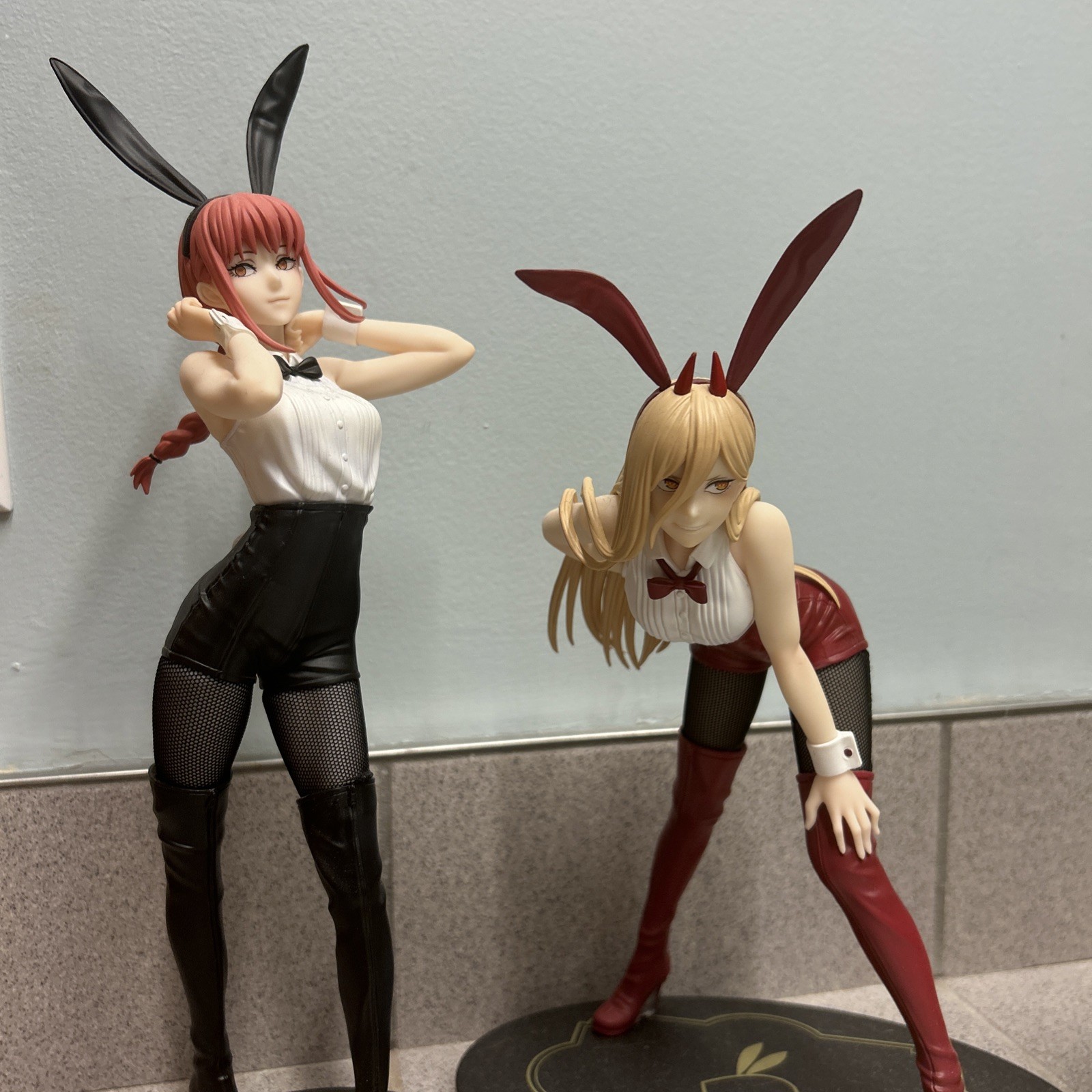 FuRyu Chainsaw Man Power & Makima BiCute Bunnies Figure Set of 2024, no box