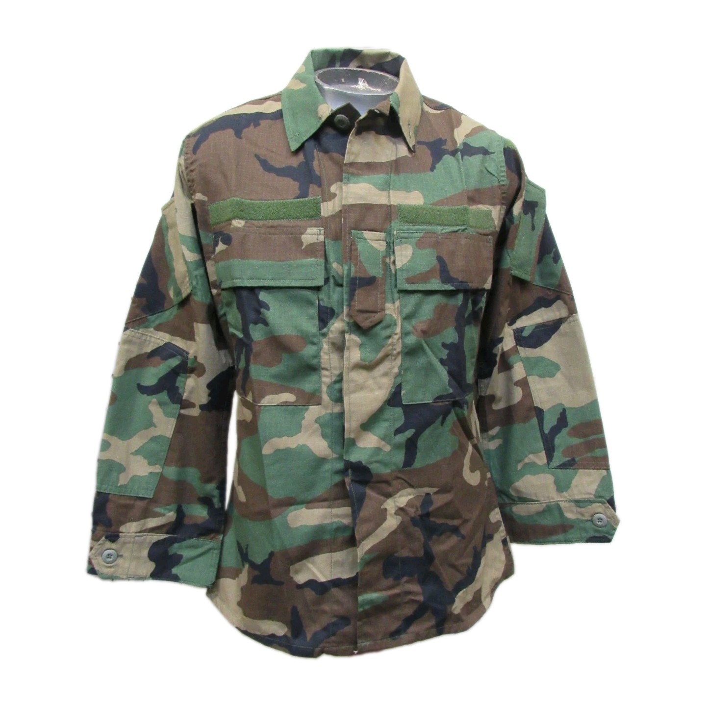 TruSpec M81 Woodland Camo Raid Mod BDU Shirt OldGen Small Regula SEAL DEVGRU NSW