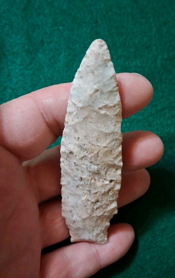 4 Inch NC Stemmed Arrowhead Authentic North Carolina Artifact PERSONAL FIND