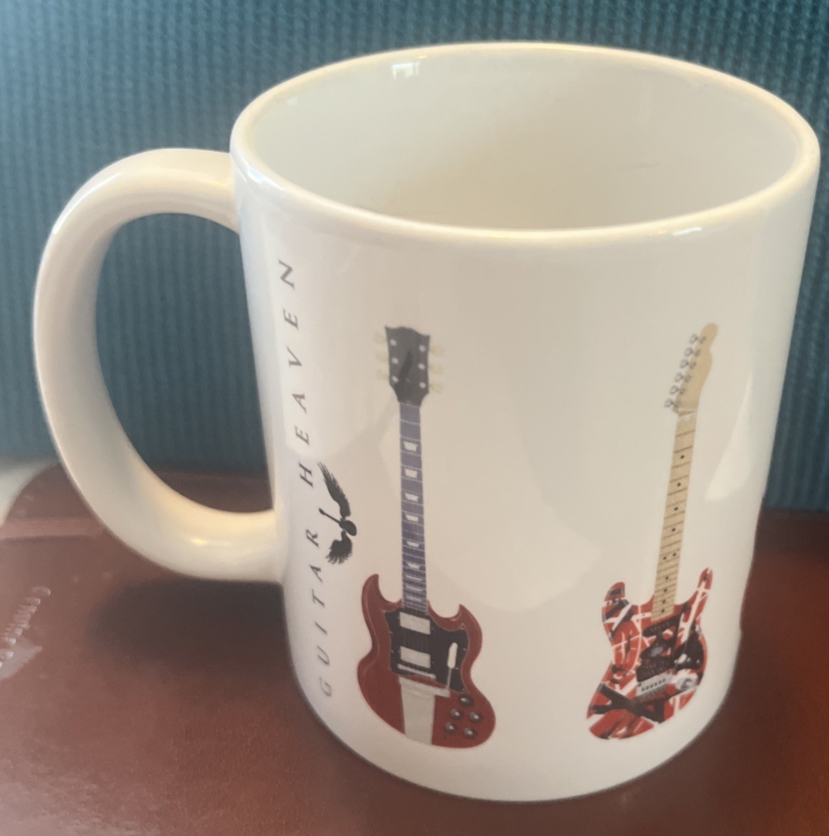 Orca Coatings Guitar Heaven Eddie Van Halen Guitars Coffee Cup Ceramic C1