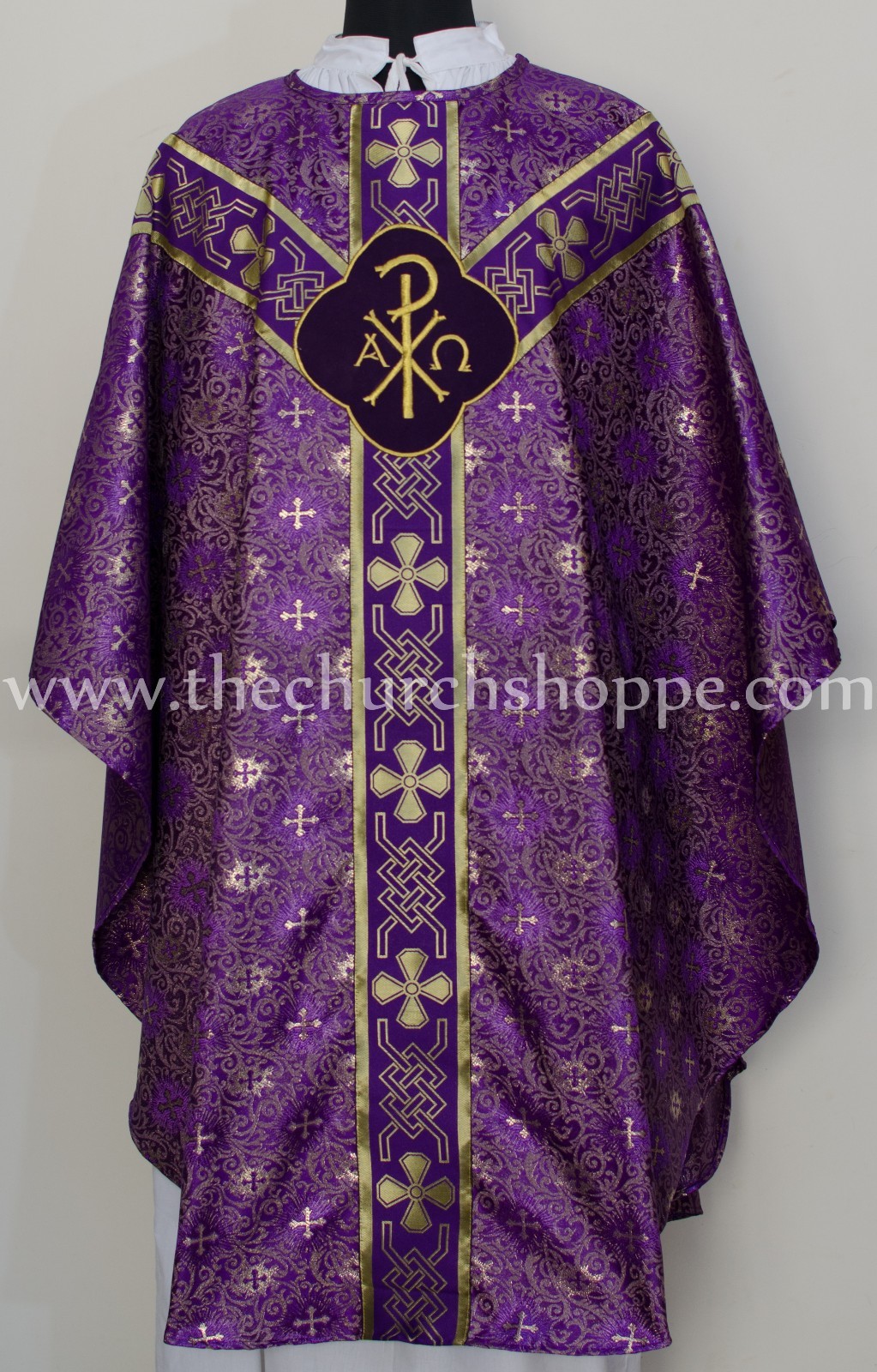 METALLIC VIOLET Gothic vestment and stole set,Gothic chasuble,casula,NEW METALLIC VIOLET Gothic vestment and stole set,Gothic chasuble,casula,NEW