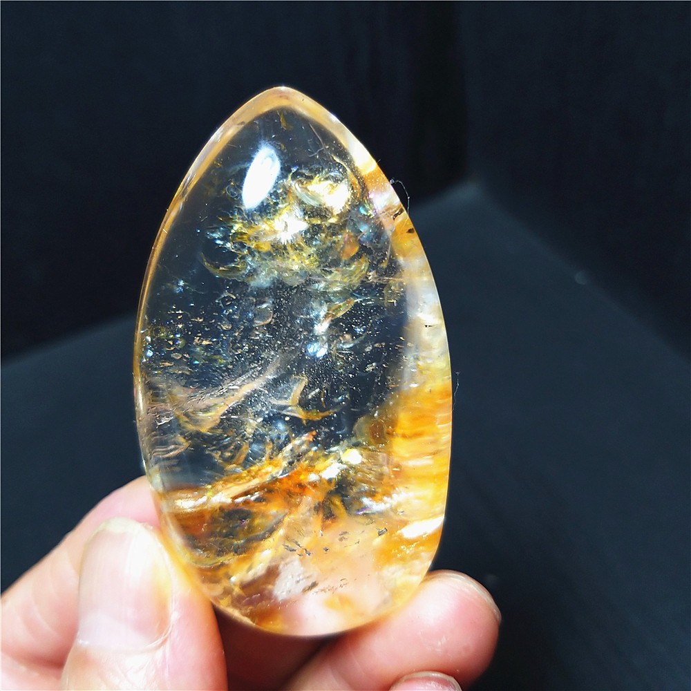 Rare 49G Natural Garden Phantom Agate Scenic Agate Energy Agate  Healing C696