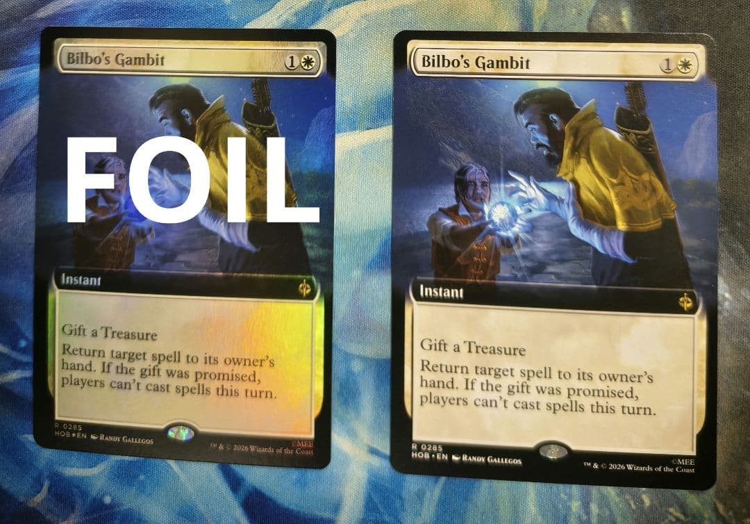 MTG Bilbo's Operation: Bilbo's Gambit HOB Extended English Edition 2 cards #9df0