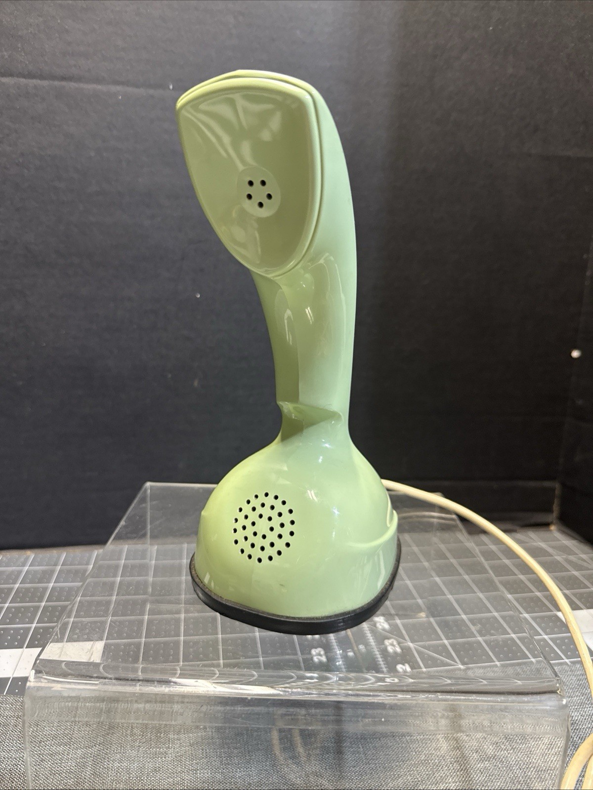 Vintage Ericofon Cobra Rotary Phone Avo Green North Electric Mid Century Modern