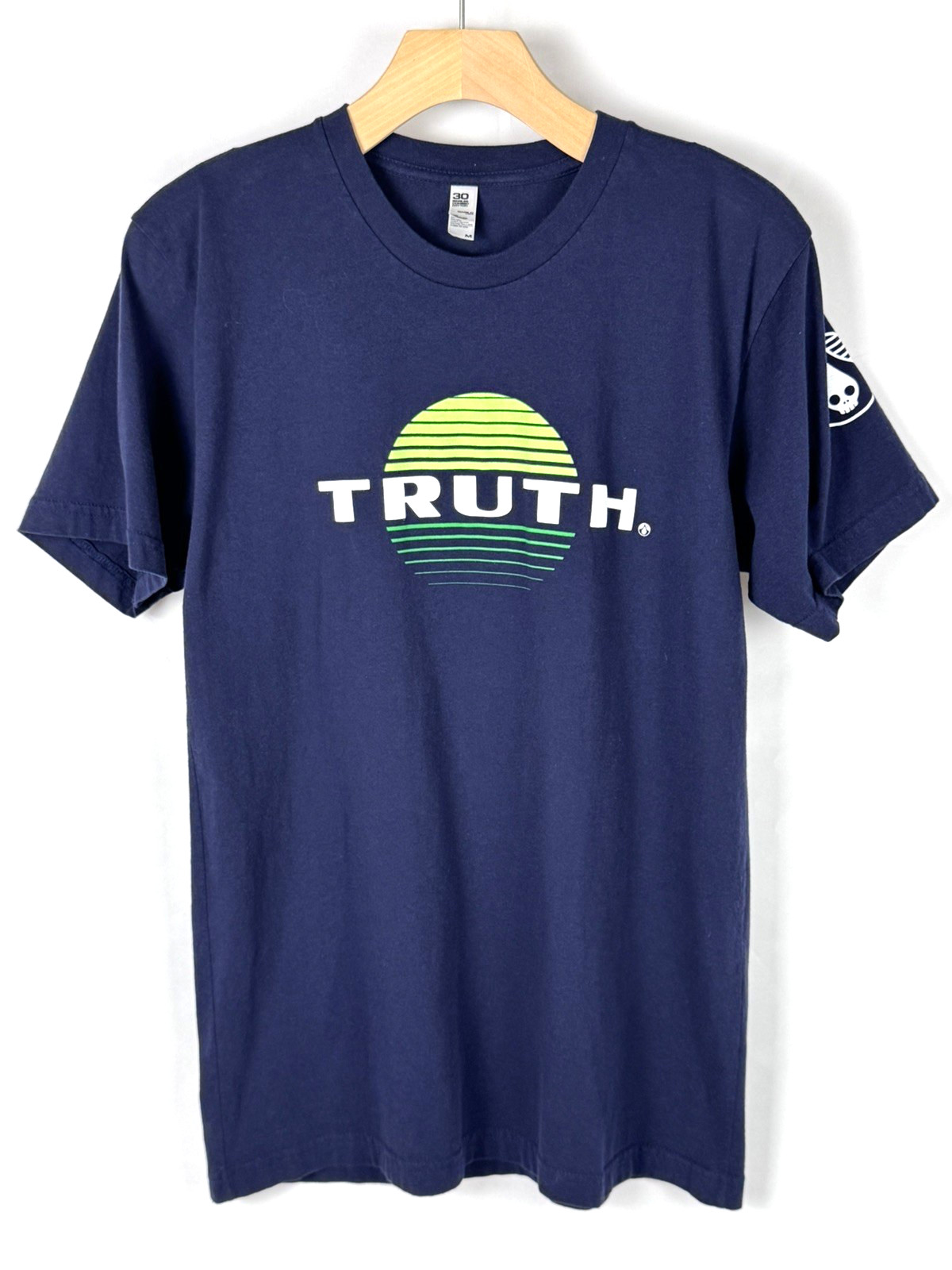 RHINEGEIST BREWERY Truth IPA Beer Skull Logo T Shirt Size M Cincinnati Tee Ohio