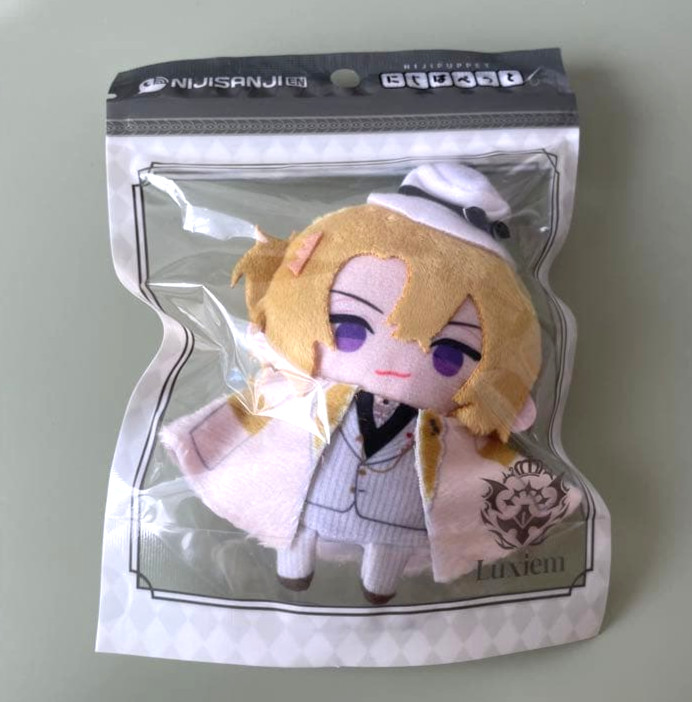 Nijisanji EN Luxiem Niji Puppet Luca Kaneshiro Mascot Plush From Japan