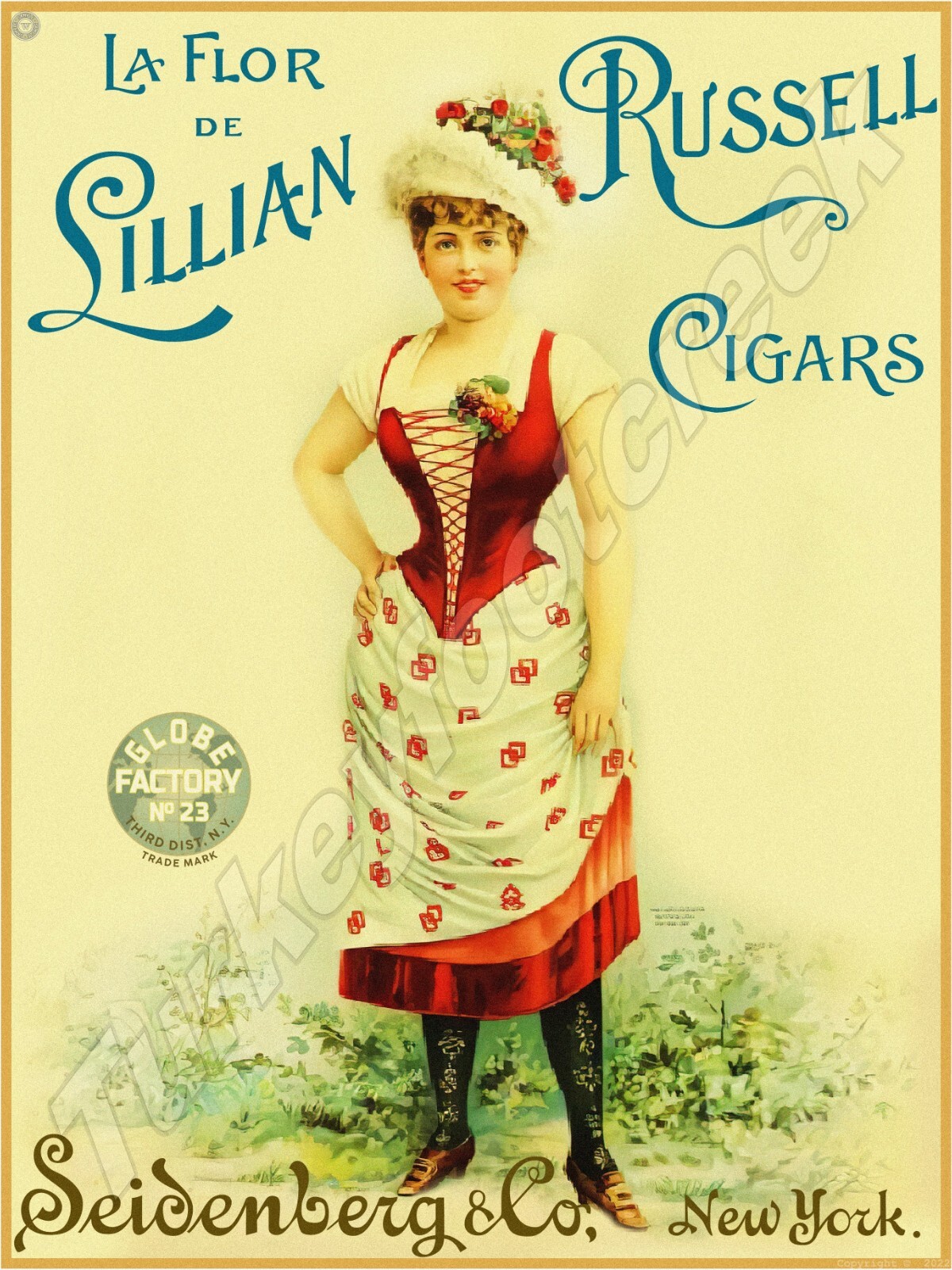 La Flor De Lillian Russell Cigars 9\