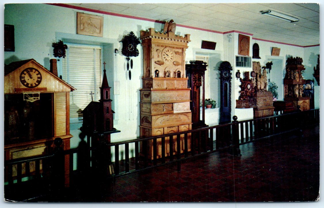 Postcard - Clock Collection of Frank L. and Joseph C. Billy of Spillville, Iowa